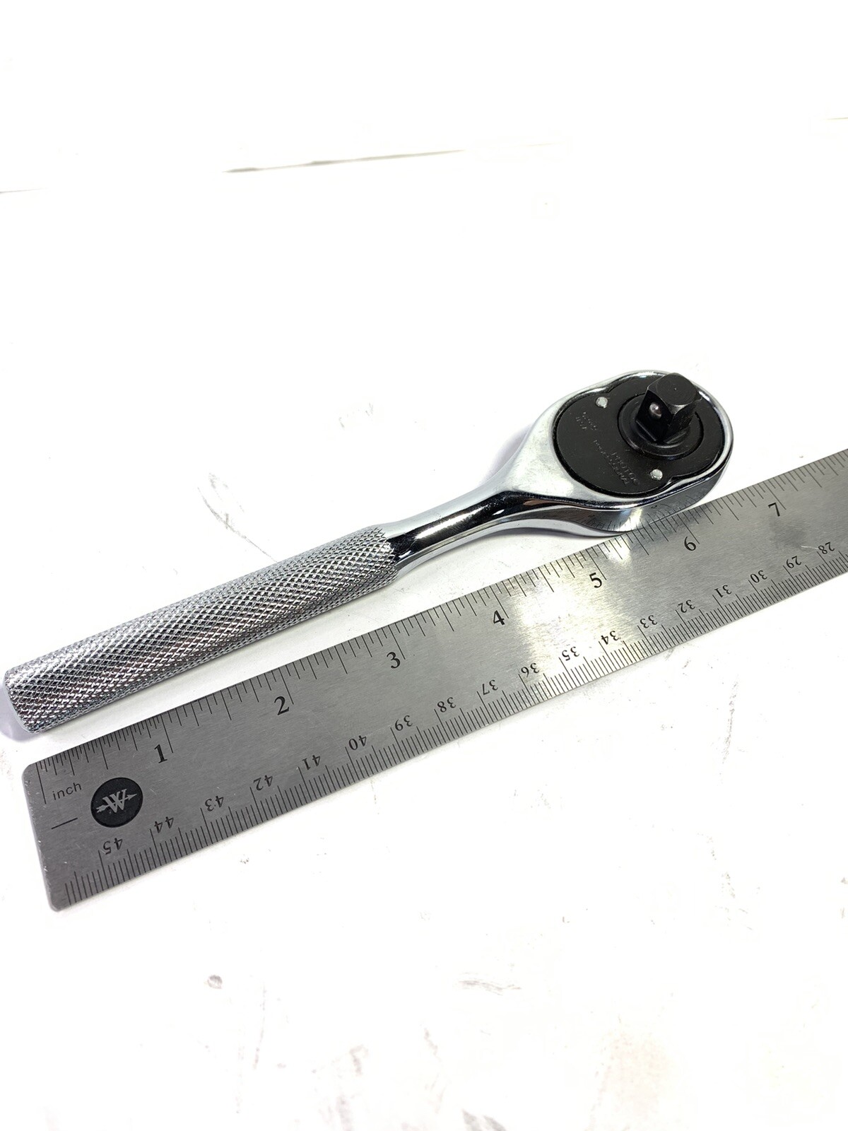 Proto Tools 5249 Classic 3/8 Drive 7 Inch Chrome Pear Head Low Profile Ratchet