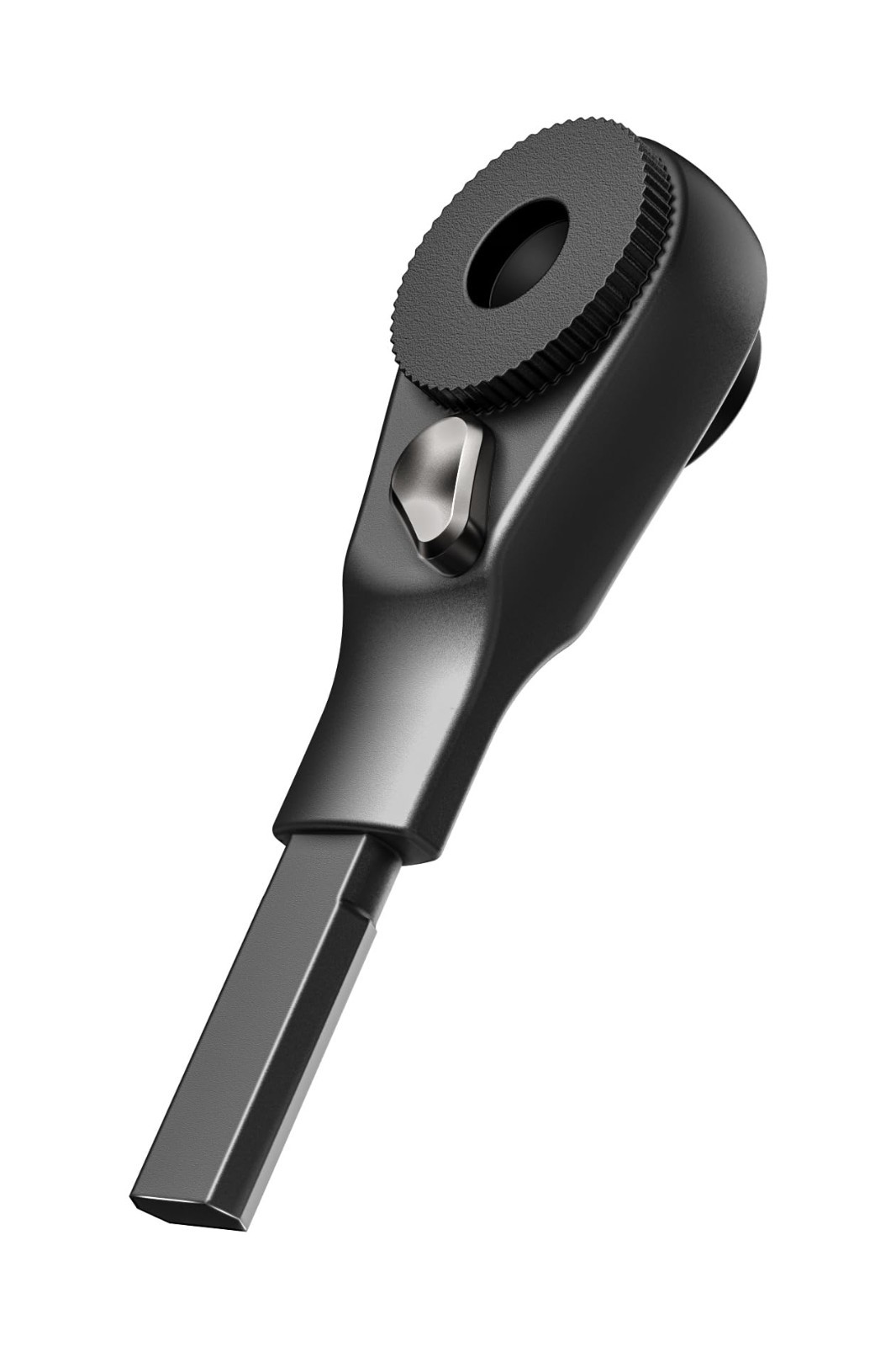 Flat-End Ratchet Driver for Multi-Tool, Compatible with 1/4″ Hex Bits & Flat Bit