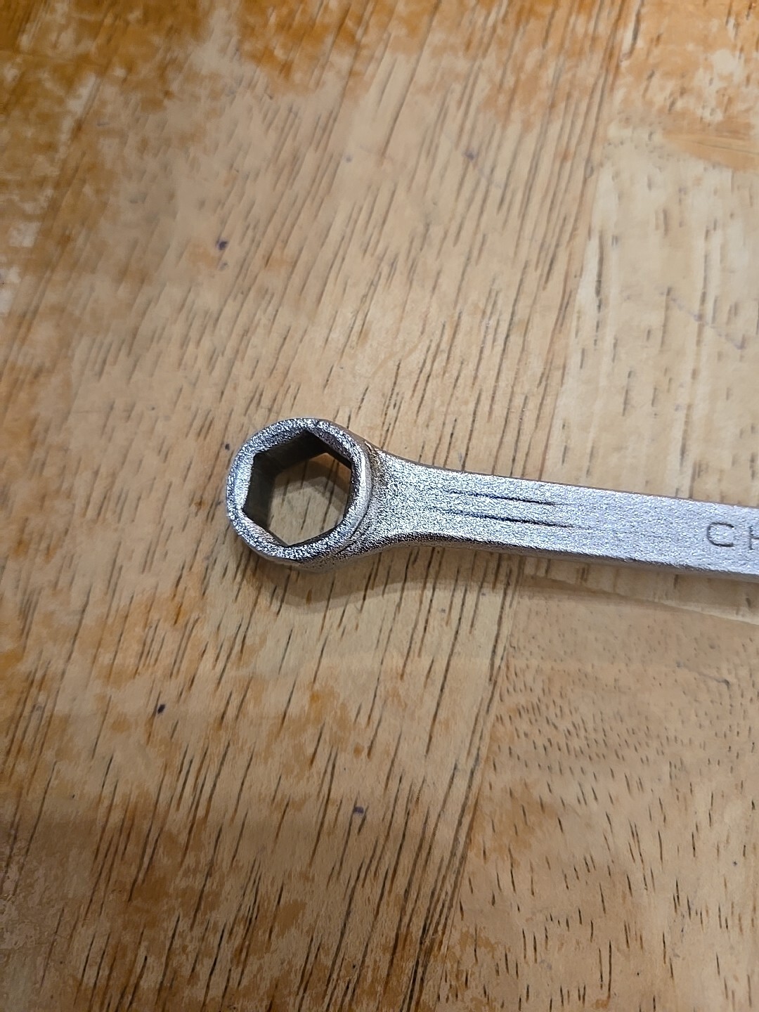 Mac Tools Sabina 7/16″ 6PT SAE Short Chrome Combination Wrench CH14