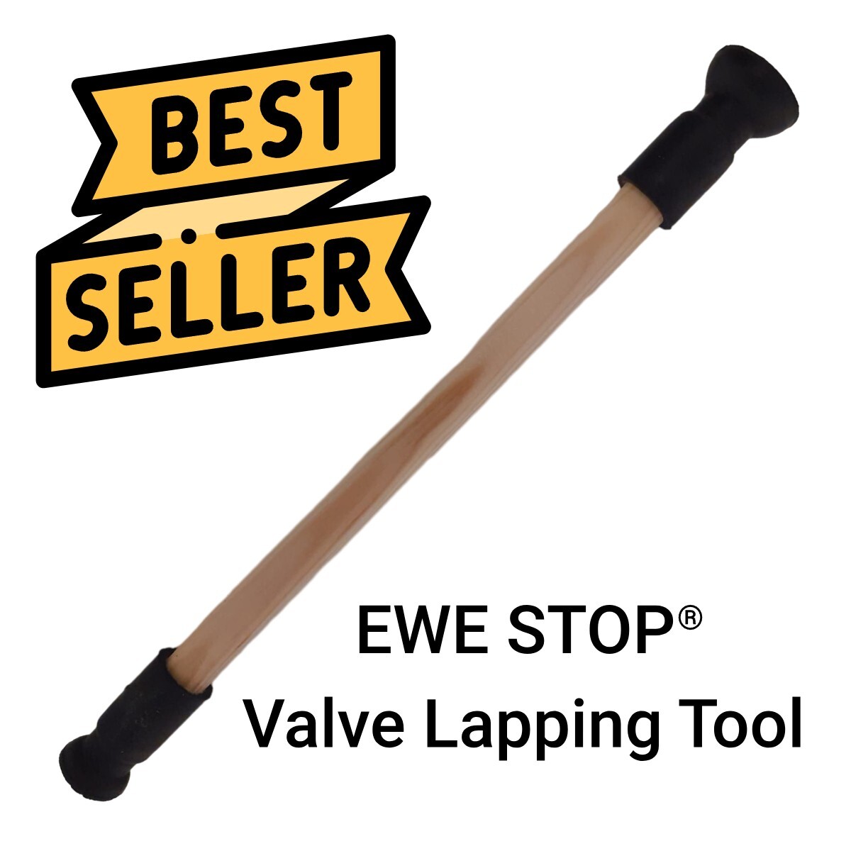 Valve Grinding Stick Lapping Tool – Wooden (EWE STOP)