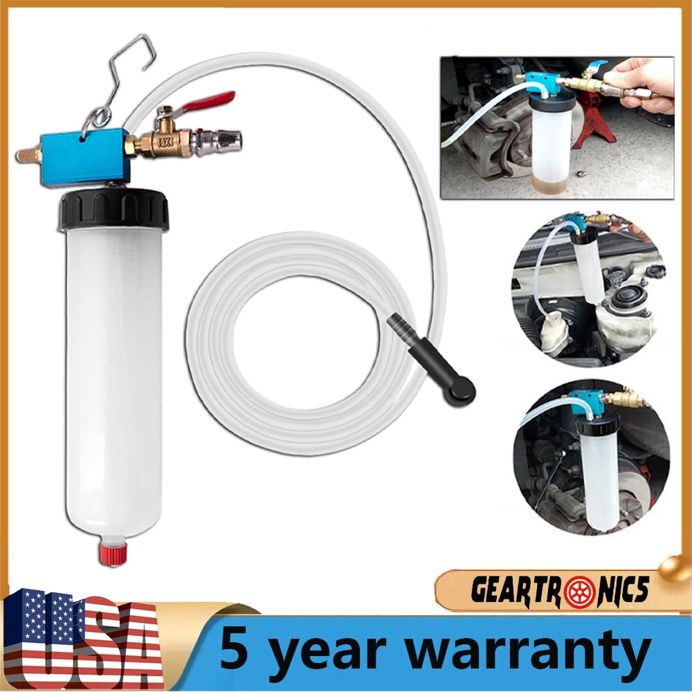 Car Vehicle Vacuum Brake Bleeder Fluid Oil Change Pump Equipment Tool Kit 300ml