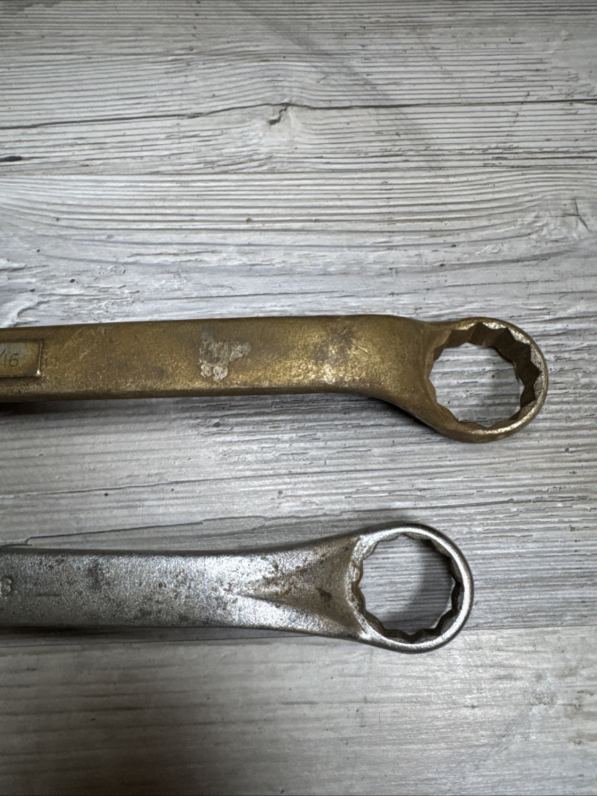 Pair (2) Williams Superrench 8735A 1 1/8″-1 1/16″ & 80330 15/16-1” Wrench USA