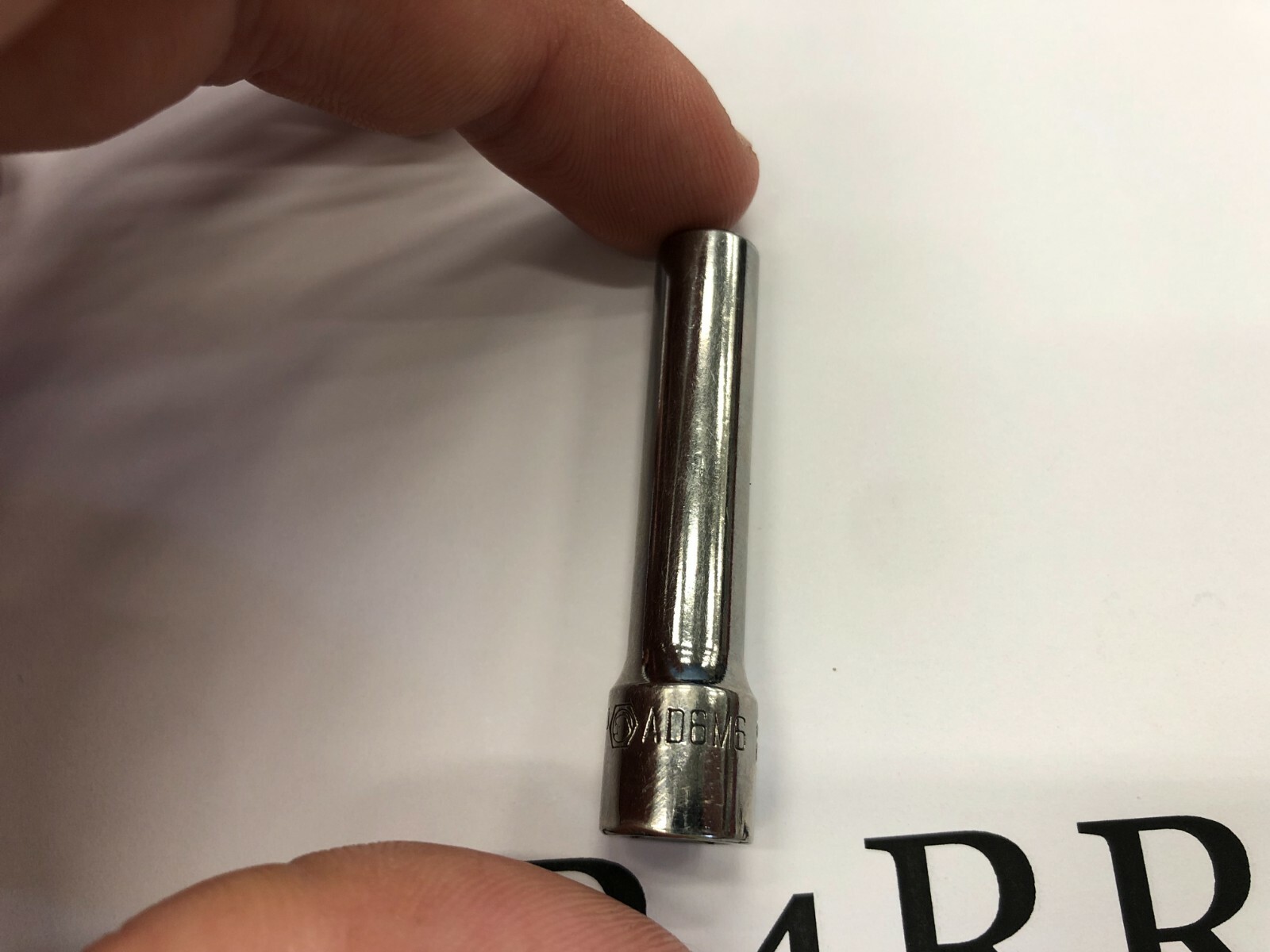 Matco Tools 1/4″ Drive 6mm Metric Deep 6 Point Deep Chrome Socket AD6M6