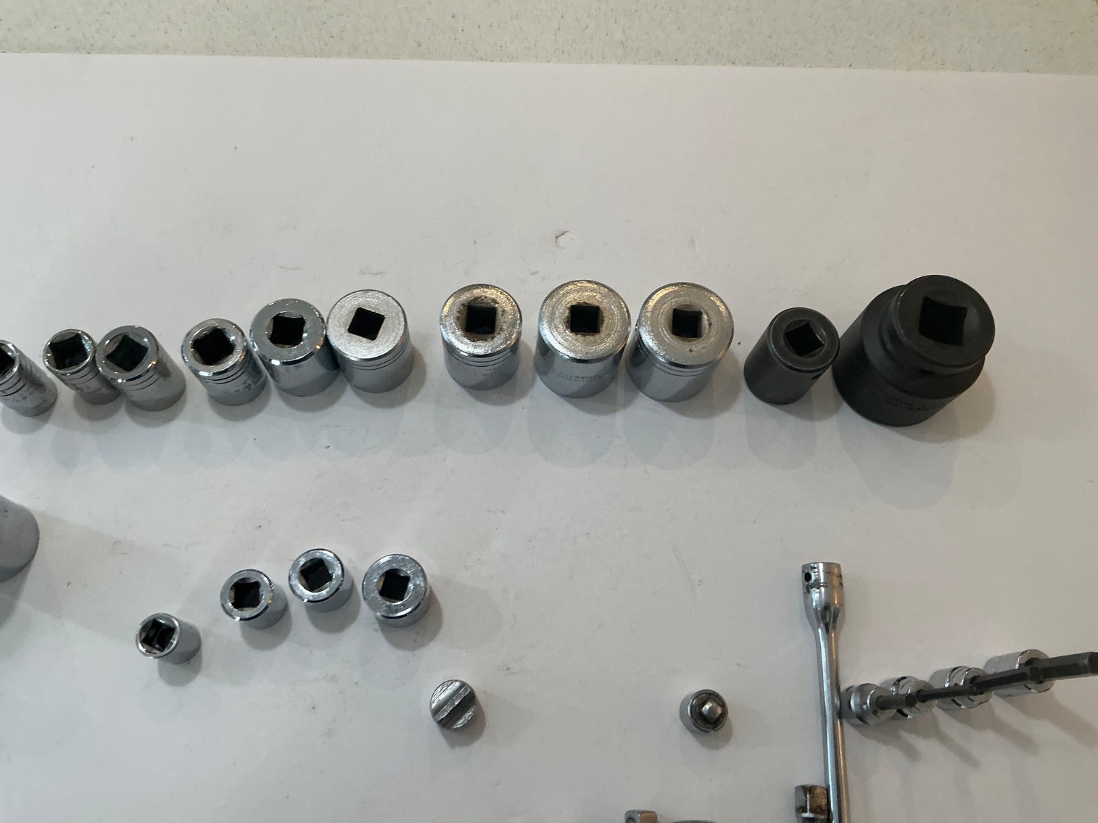 Asst Proto sockets, extensions, universals, 31 pc all for $65 USA made