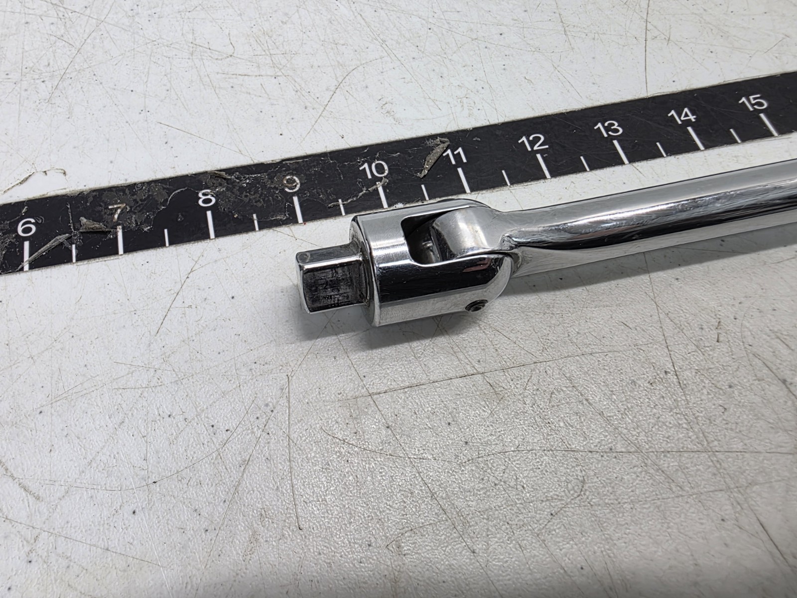Cornwell Tools 1/2” Drive 27” Flex-Head Breaker Bar Chrome HF327 USA