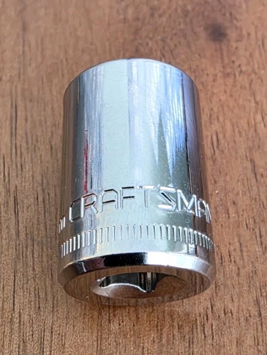 Craftsman 13mm Socket 6 Point 1/4″ Drive Z-AG 43514