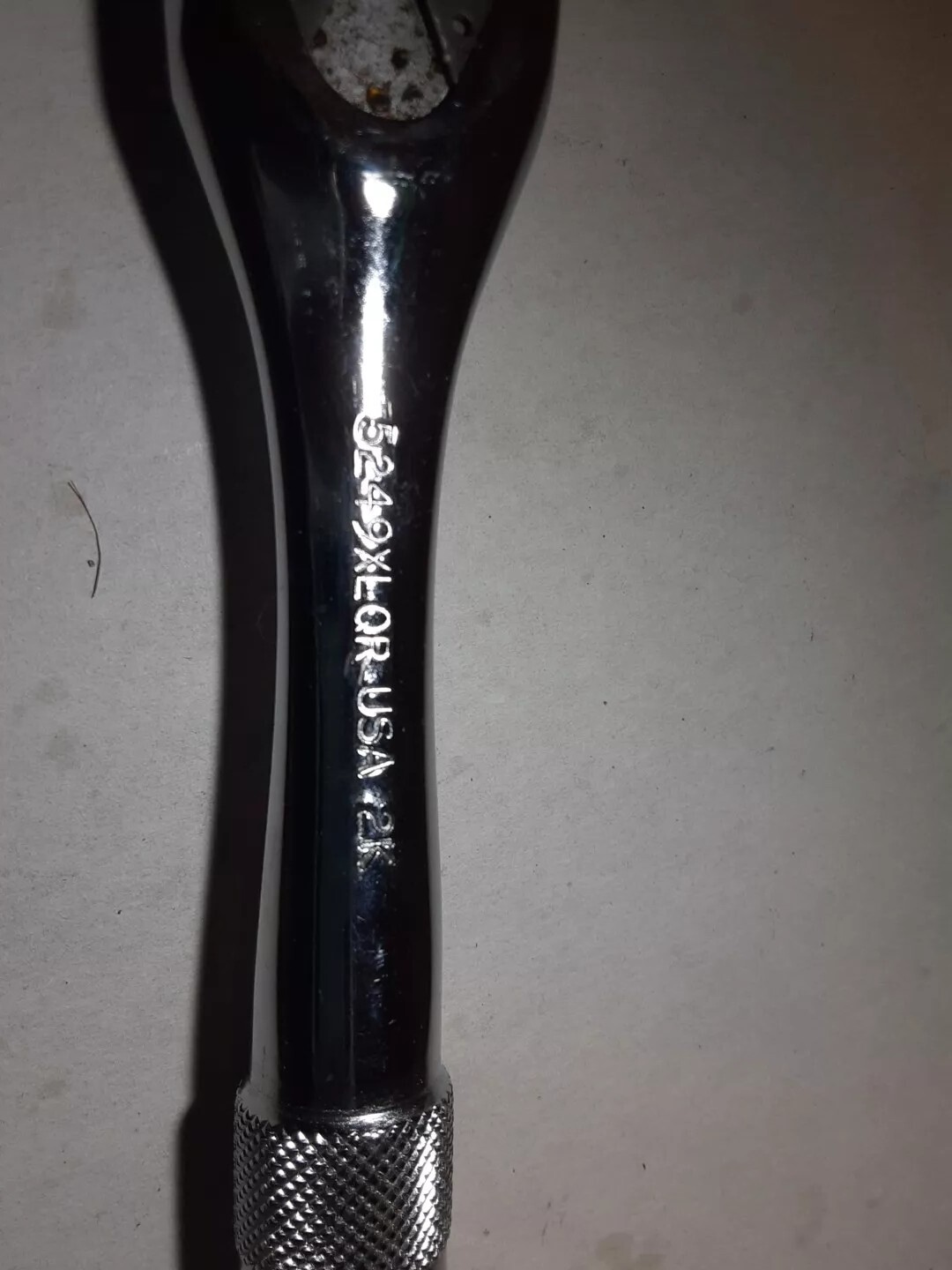 PROTO 5249XLQR 3/8 DRIVE QUICK RELEASE PEARL HEAD RATCHET