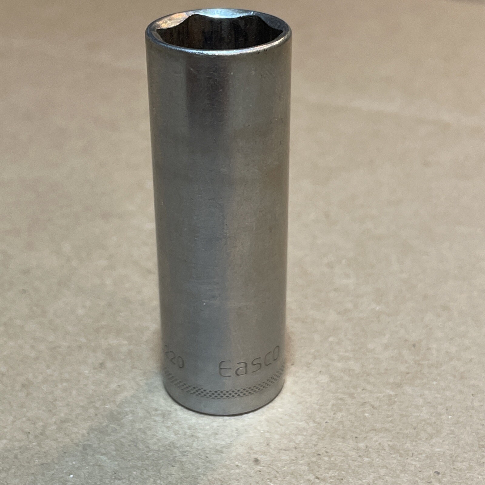 Easco USA 3/8″ Drive Deep 5/8″ Chrome 6 Point Made in the USA Socket 52 1220
