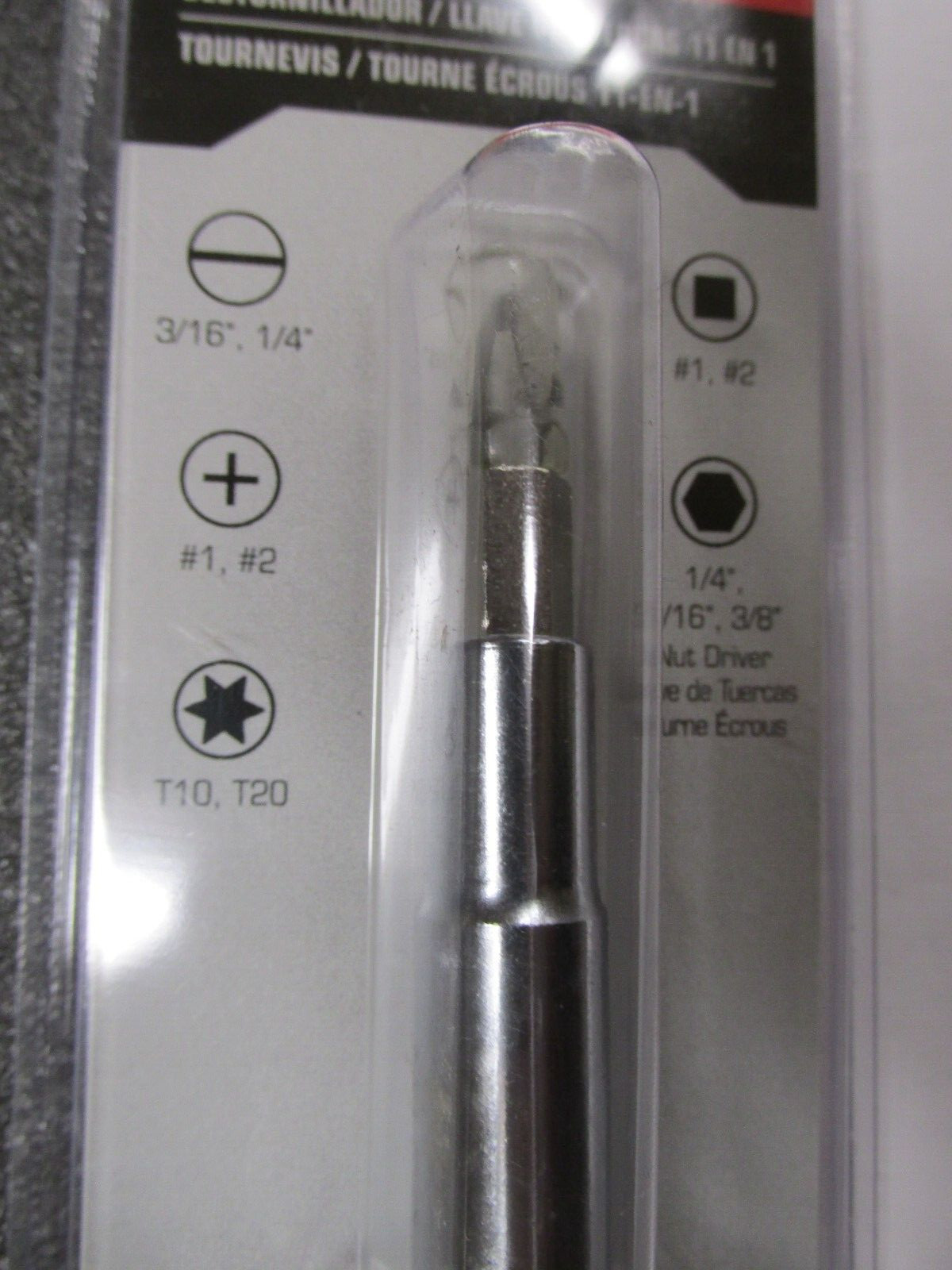 Mechanic Electrician Technician Tool Proto 11-In-1 Screwdriver Nut Driver J93111