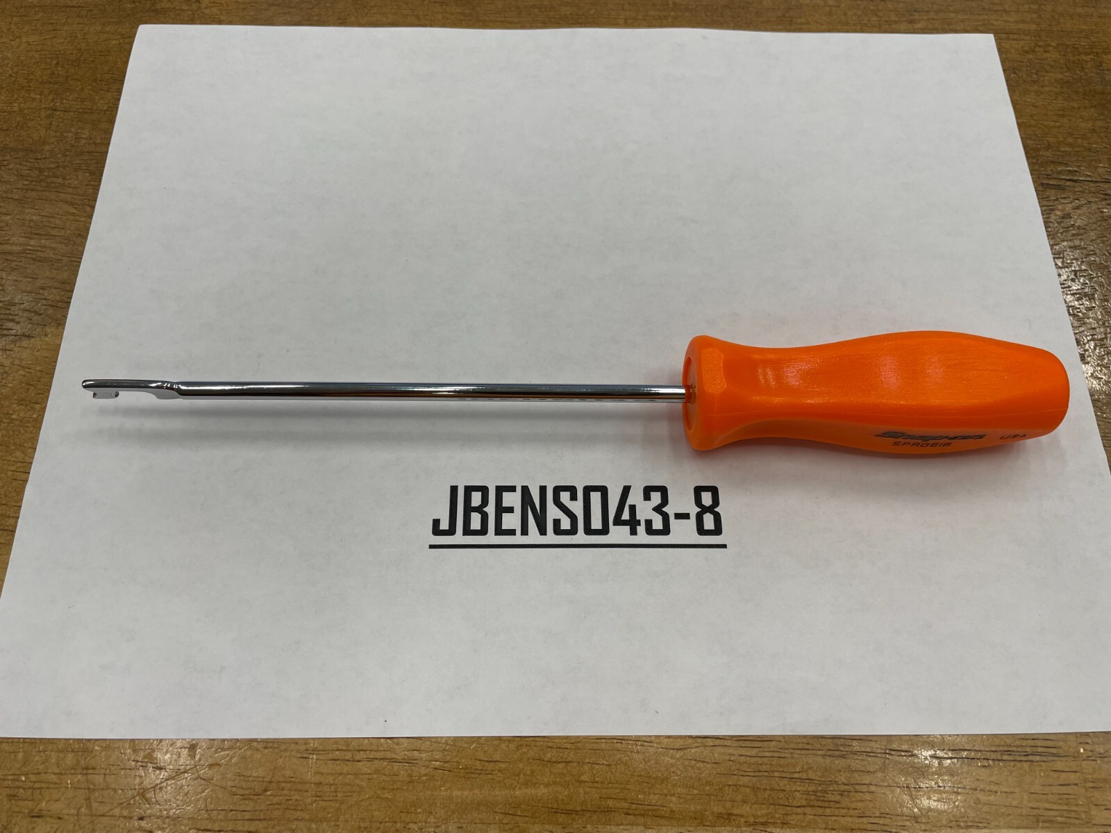 Snap-on Tools USA NEW ORANGE 5/16″ Blade Width Push-Pull Spring Tool SPRG618O