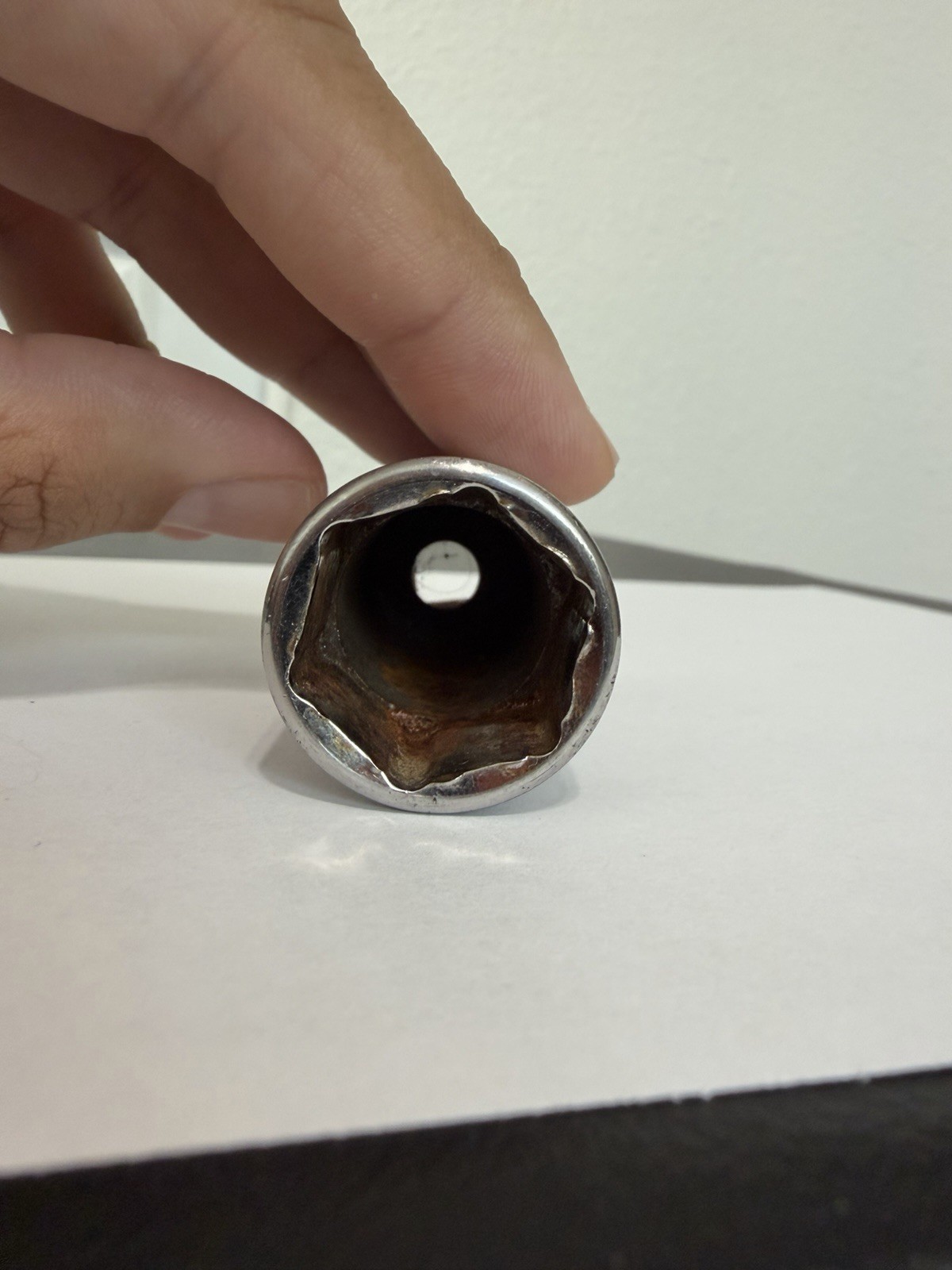 Snap On 3/8″ Drive 6-Point 21mm Deep Chrome Socket SFSM21