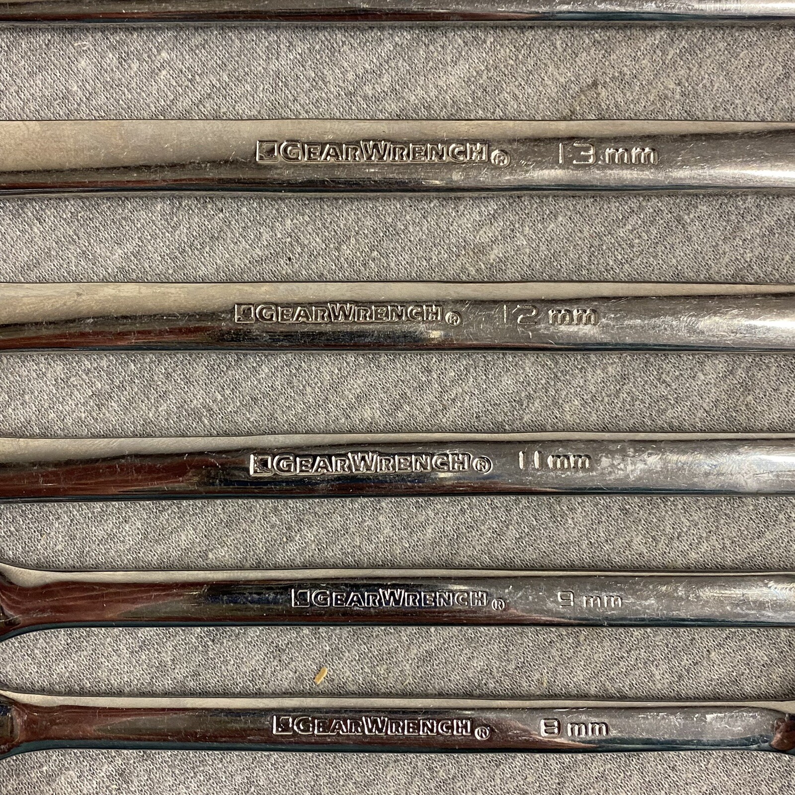 GearWrench 11pc 12-Point Metric Combination Wrench Set – 8mm-20mm