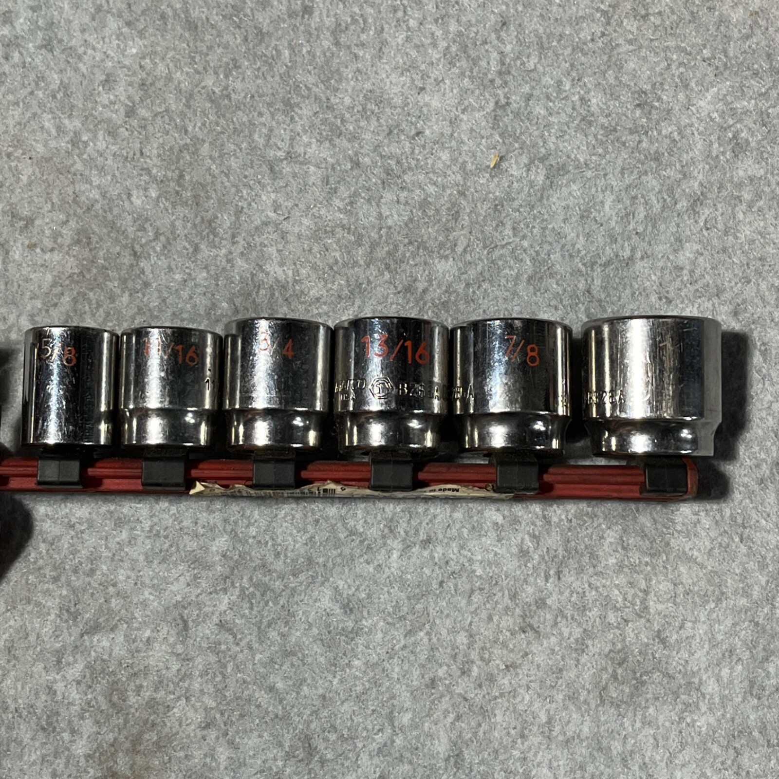 MATCO Tools 3/8″ Shallow SOCKETS Set of 7 – B246a SBP126V on clip