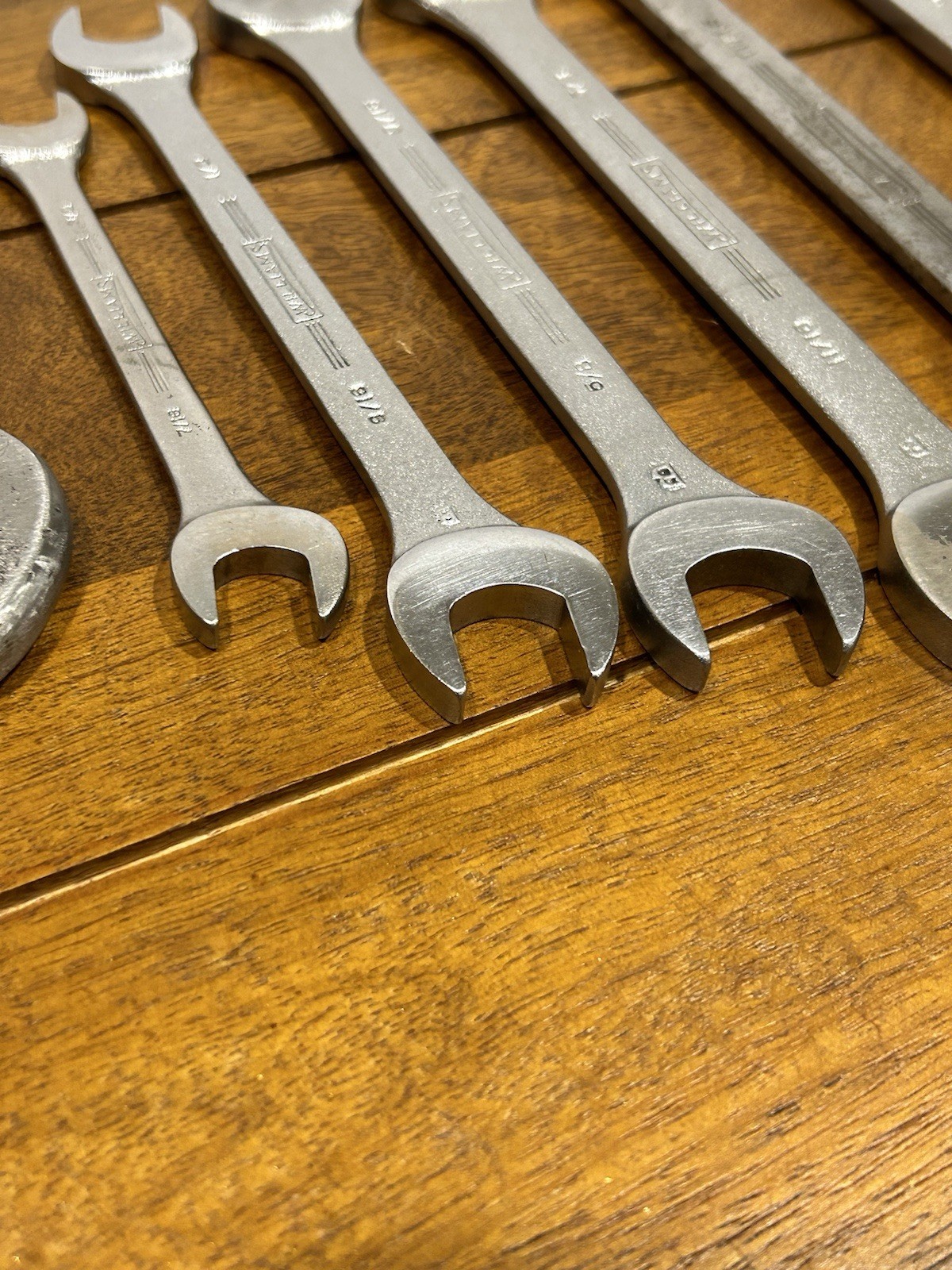 Rare Vintage J.H. Williams Wrench Set SUPERRENCH 9 Pcs. USA