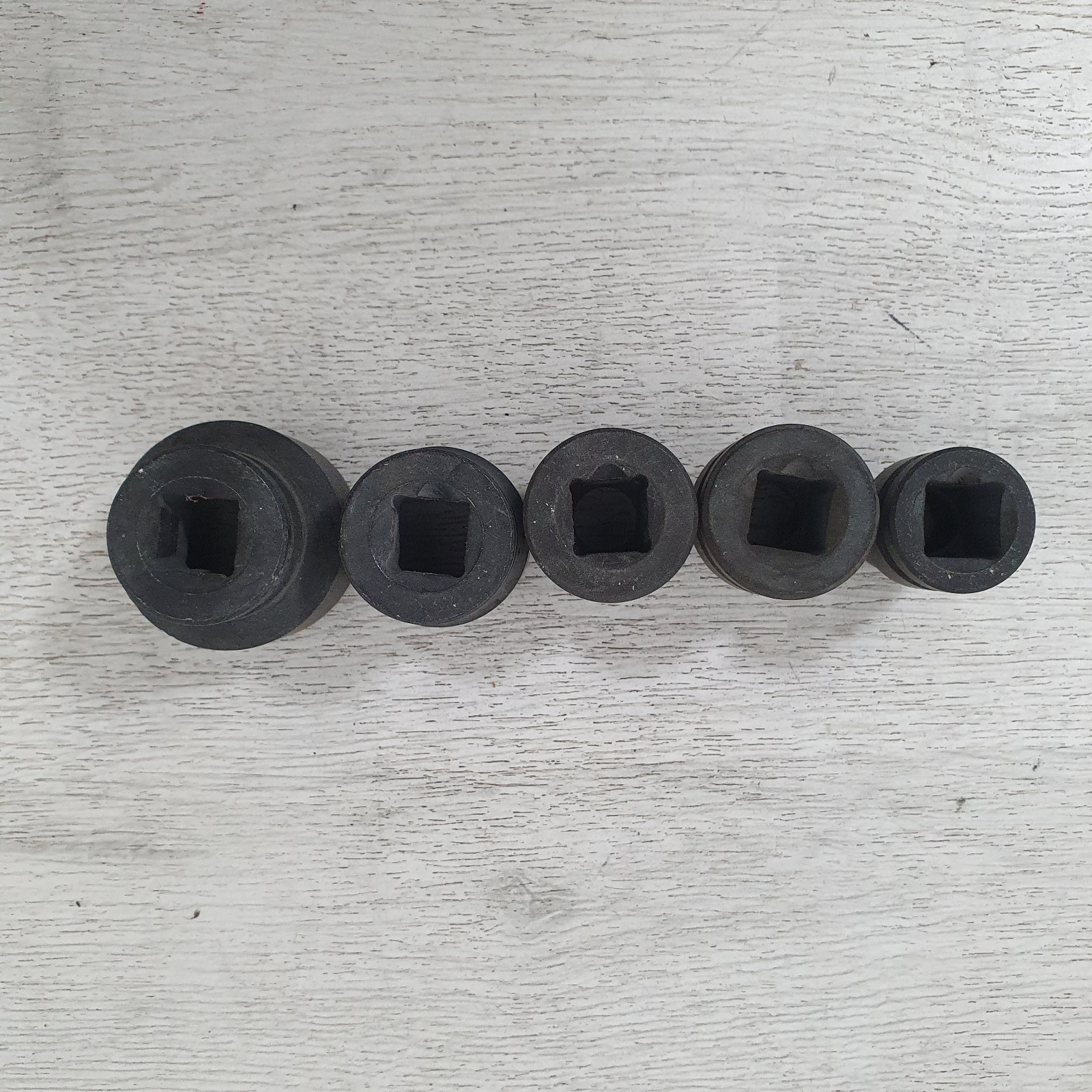5x HILTI 1/2 Inch Drive 6-Point Short Impact Sockets SI-S 1/2″ Mixed Sizes -S85