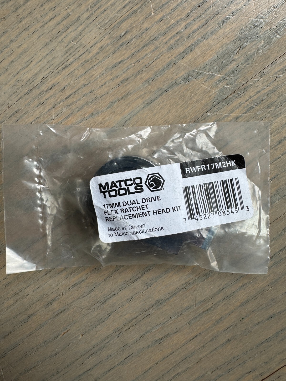 Matco Tools 17mm Dual Drive Flex Ratchet Replacement Head Kit RWFR17M2HK