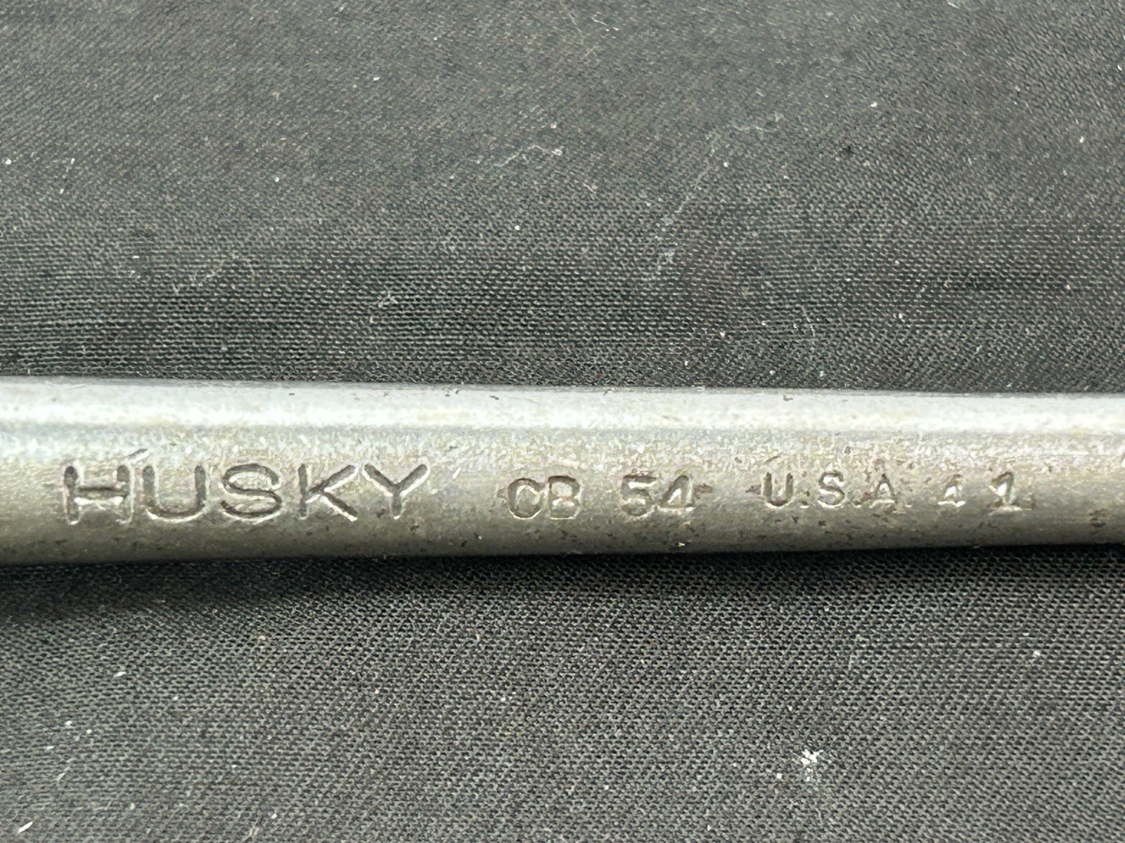 VINTAGE HUSKY CB-54 3/8″ DRIVE FINE TOOTH FLEX HEAD RATCHET – USA!