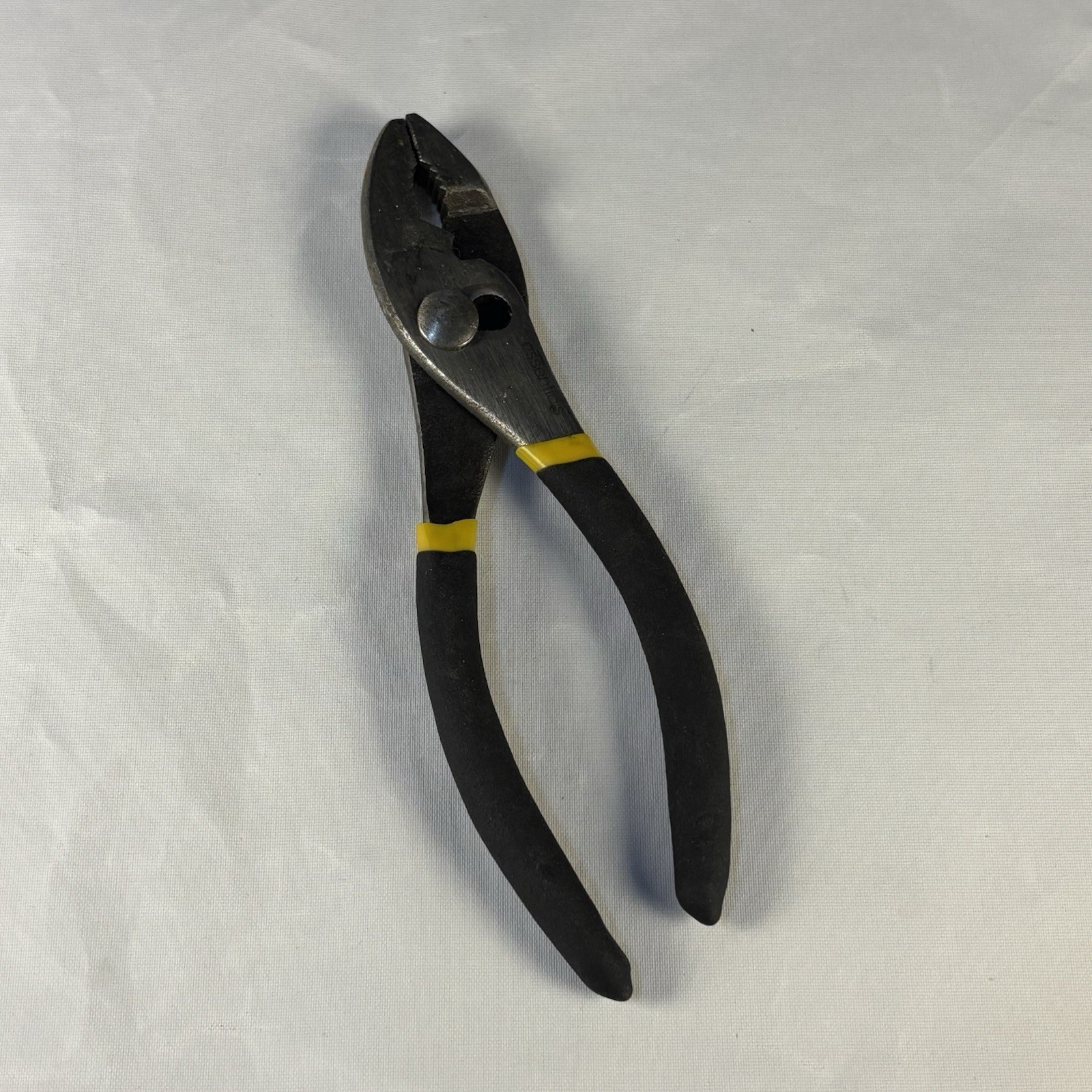 Vintage Black and Yellow Essentials Plier 6″ x 2″ for Mechanic/House work
