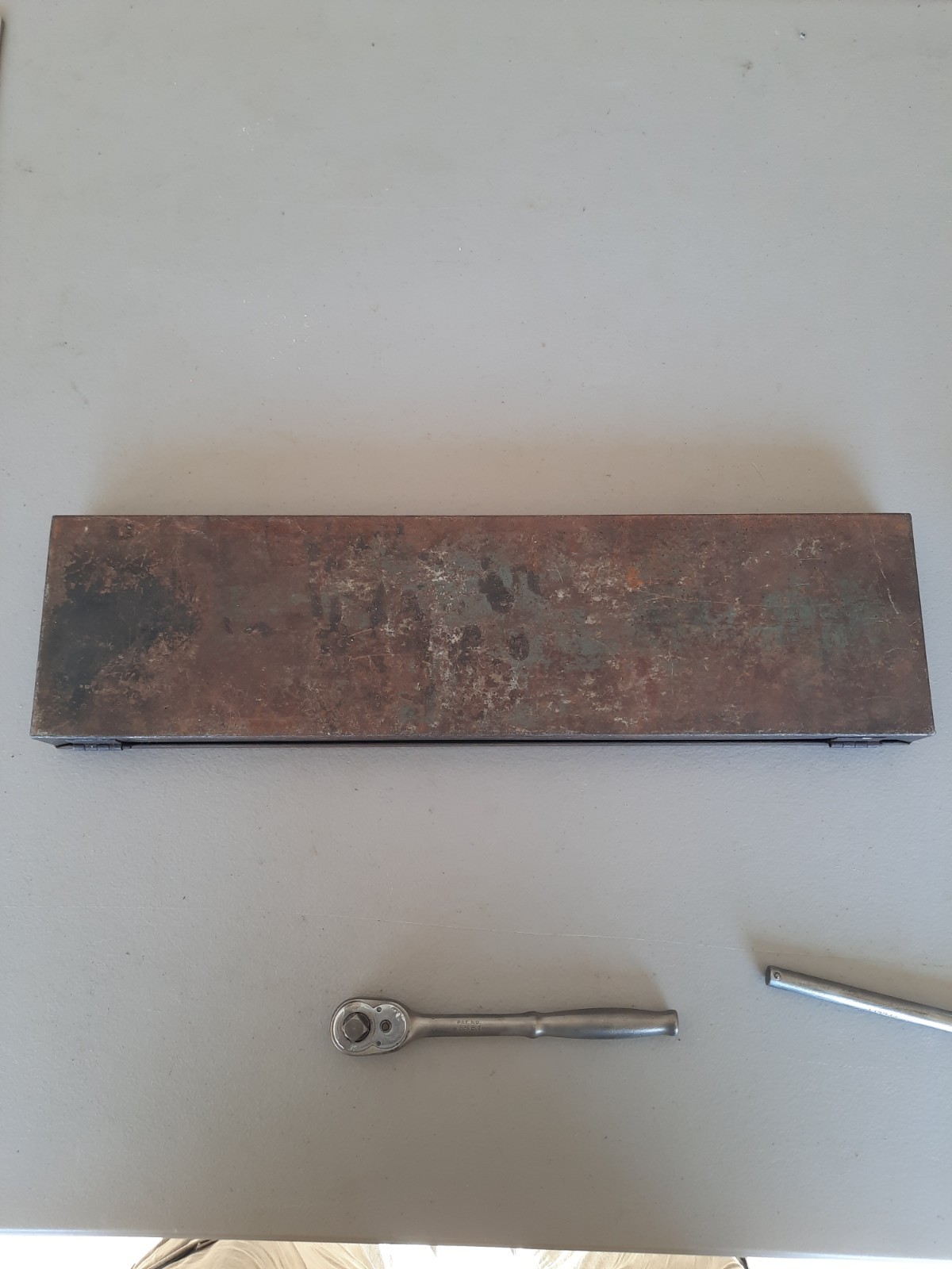 VINTAGE Ferret Set Snap On Underlined Box and Pieces Shown F-70N Ratchet
