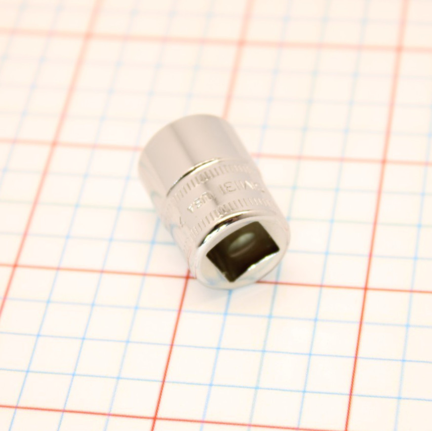 Snap-on Tools USA FSM131 3/8″ Drive 13MM SHALLOW SOCKET 6 POINT