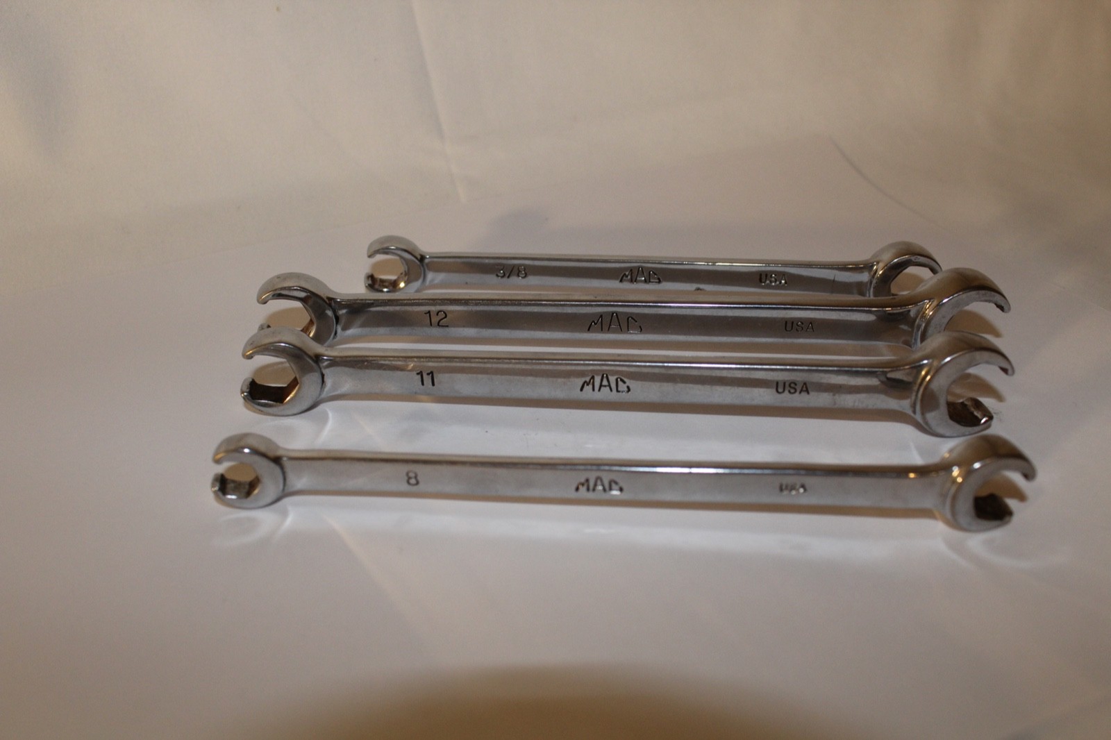MAC SAE Metric Flare Nut Wrench Set 8mm, 10mm, 11mm, 12mm, 13mm, 14mm, 3/8, 7/16