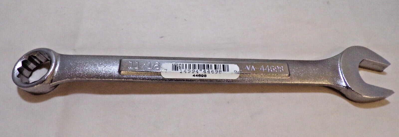 CRAFTSMAN 11/16″ Vintage Combination Wrench 12 Point Model VA 44698 Made in USA