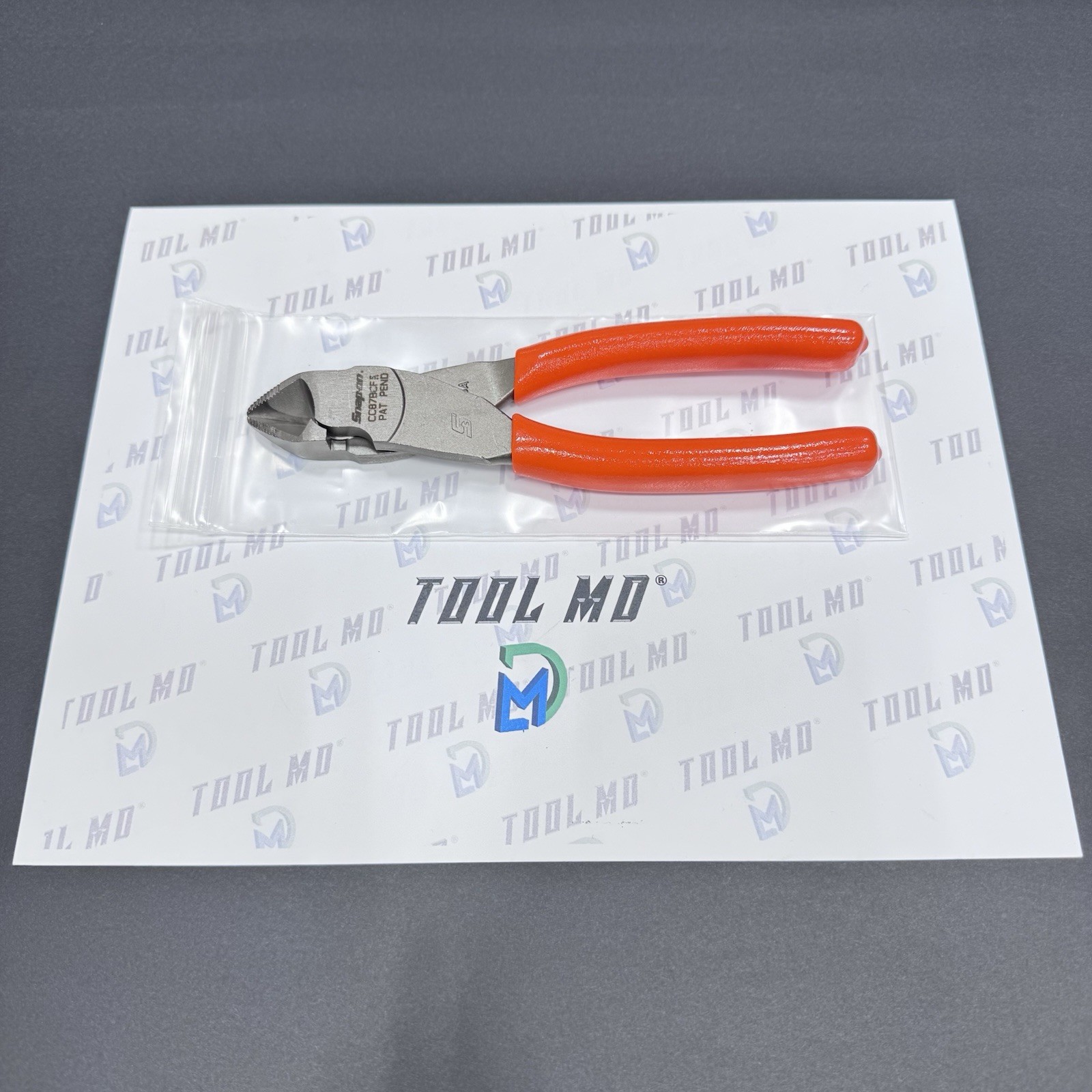 Snap-on Tools NEW ORANGE 8″ ComboCut Flush Cutter w/Hard Wire Feature CC87BCFO