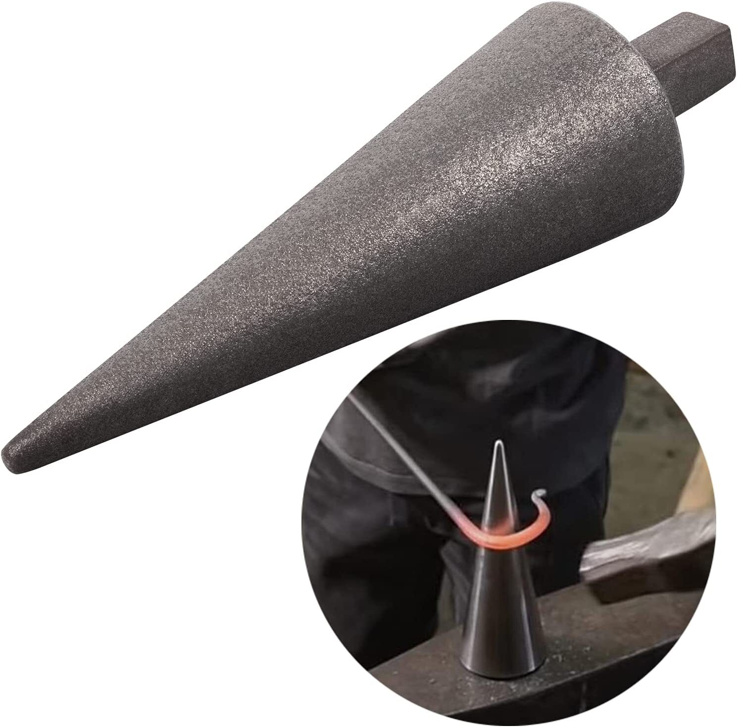 Blacksmith Anvil Mandrel Metal Forming Hardy Blacksmith Anvil Forge Vise Tool