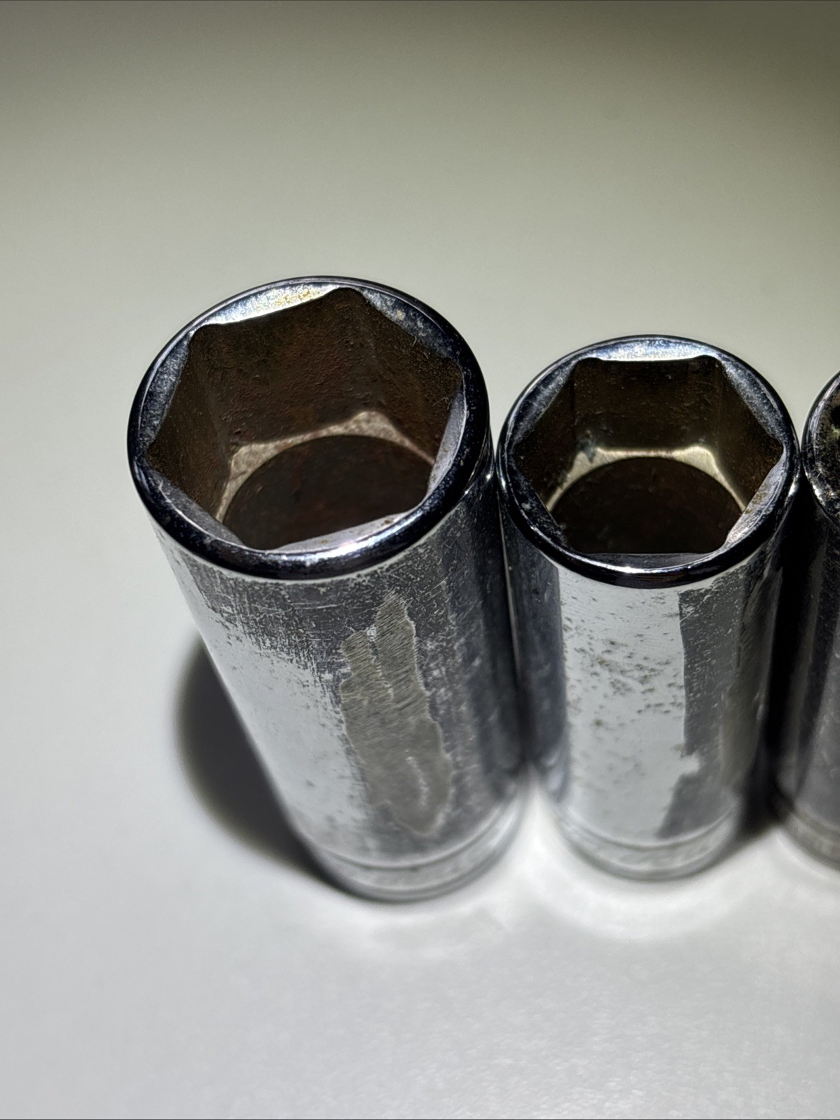 3 Snap-on 3/8″ Drive 6-Pt Deep Socket 3/4” SFS241 5/8” SFS201 9/16” SFS181 🇺🇸
