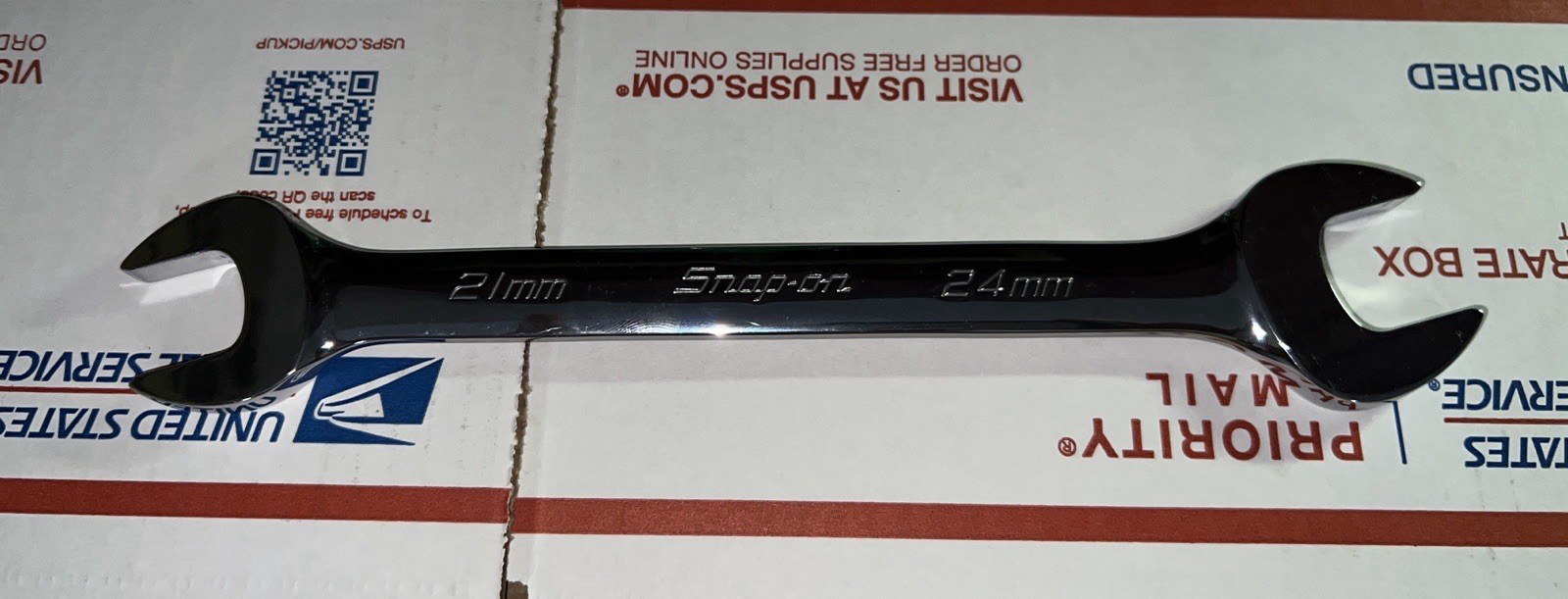 Snap On 30-32 mm #VOM3032B & 21-24 #VOM2124B Metric Open-End Wrenches