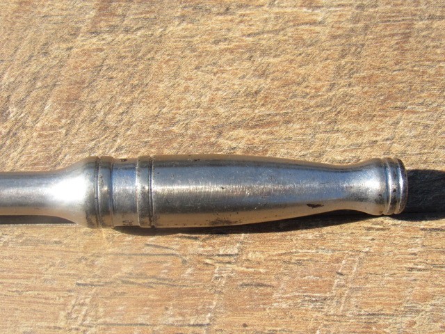SNAP ON 3/8″ DRIVE F720 CHROME STANDARD HANDLE RATCHET UNDERLINE SILVER BADGE