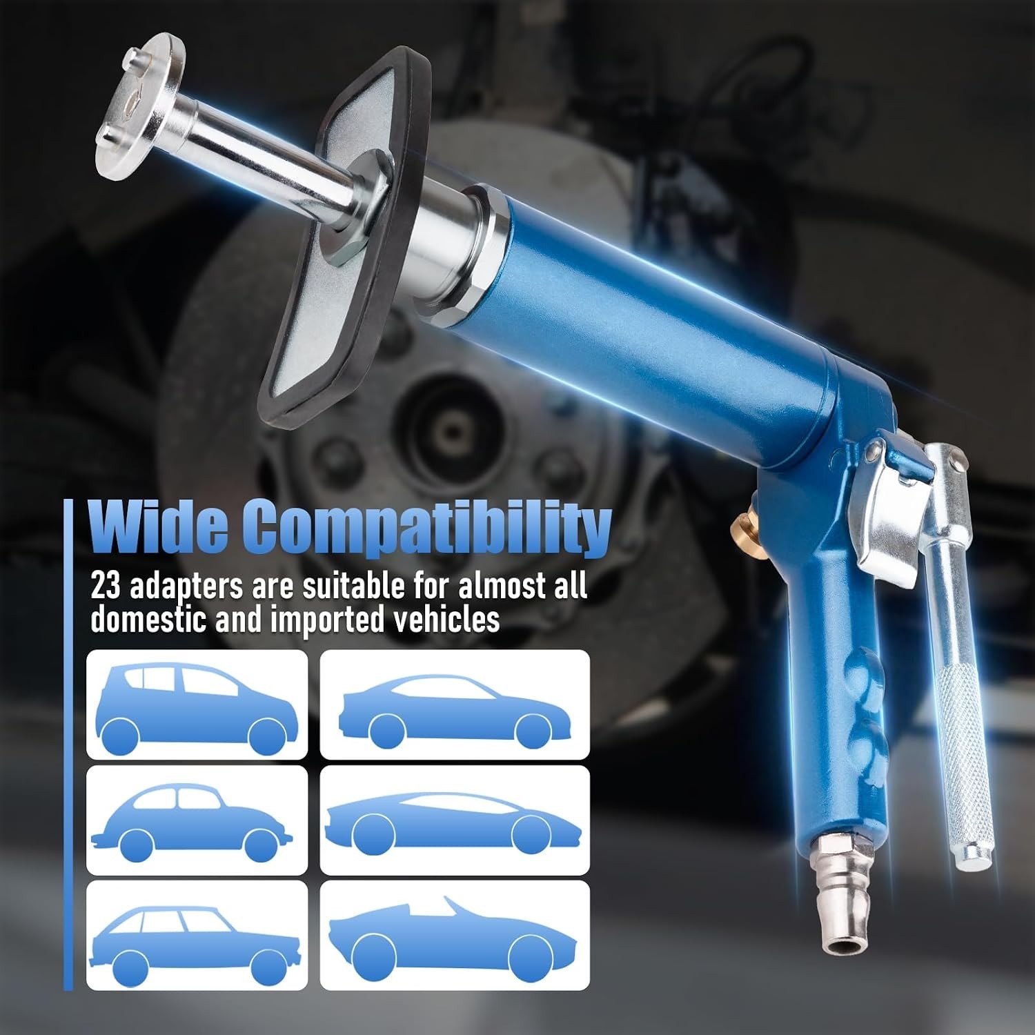 Universal Air Brake Caliper Tool Set – 23PCS for Professional Automotive Repair