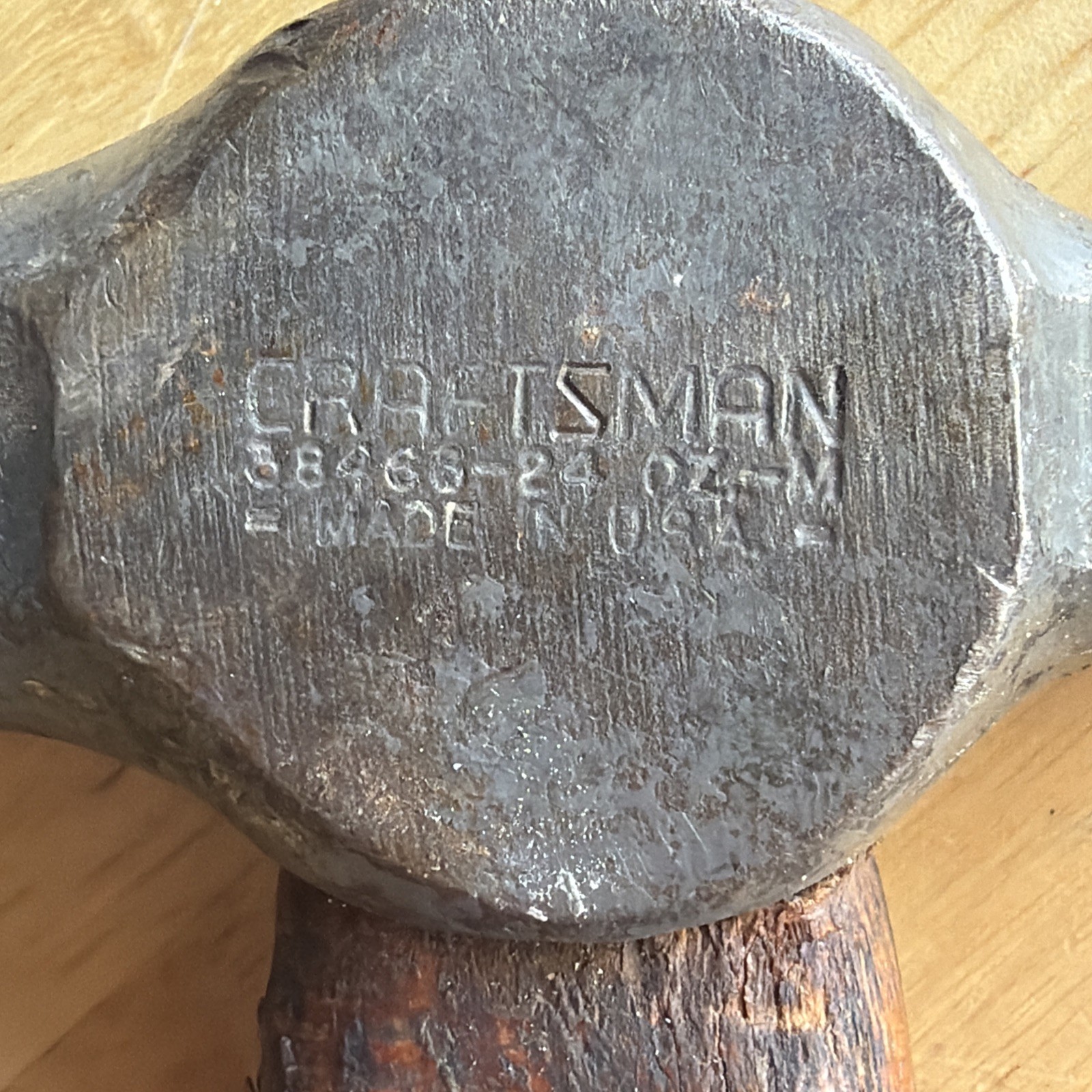 Craftsman 24oz. Ounce Ball Peen Hammer 38466 Made in USA READ!