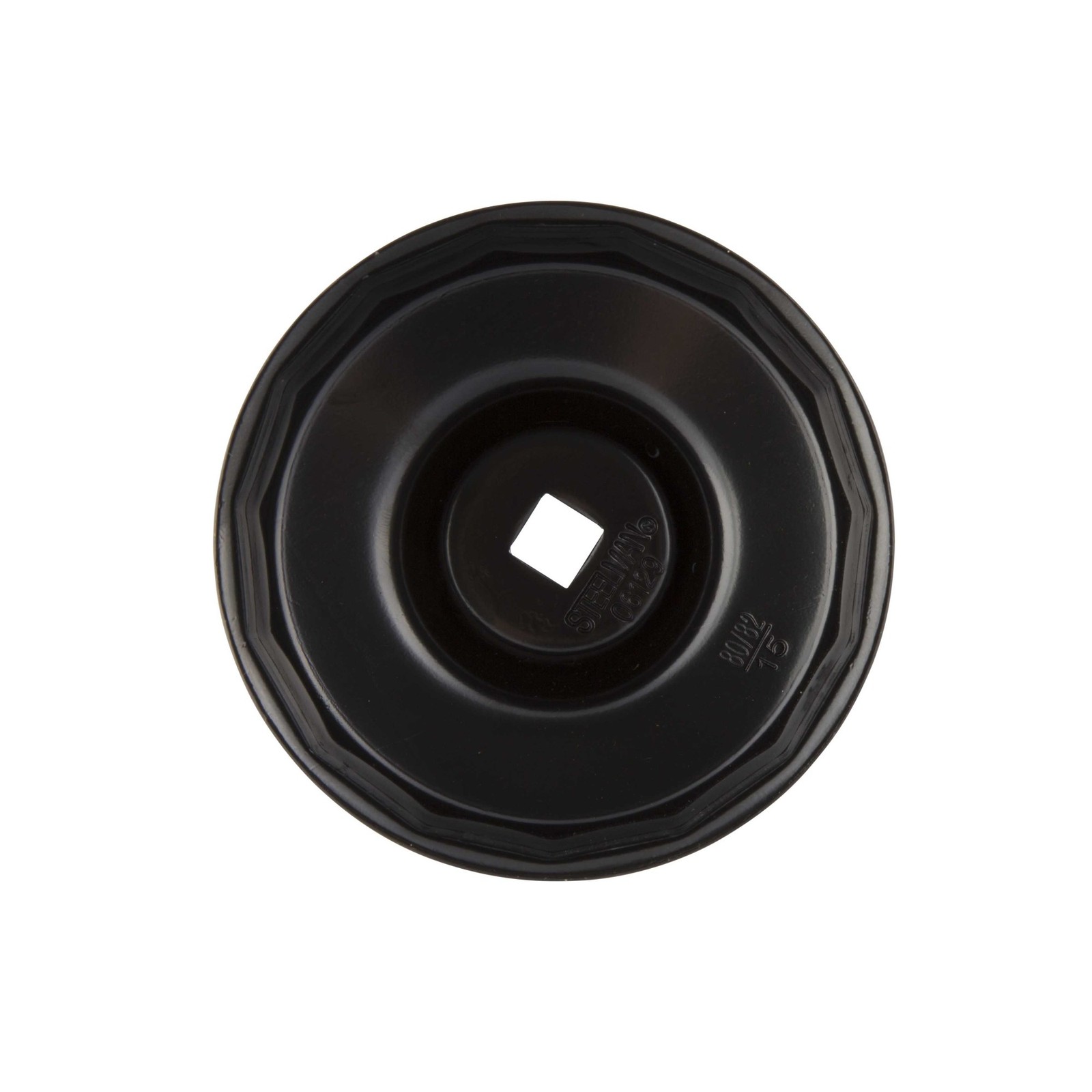 Steelman Oil Filter Cap Wrench 80mm to 82mm x 15 Flute Removal Tool 06129