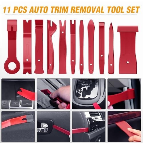 330Pcs Trim Removal Tool Set – Auto Push Pin Bumper Clips, Pry Kit & Fasteners