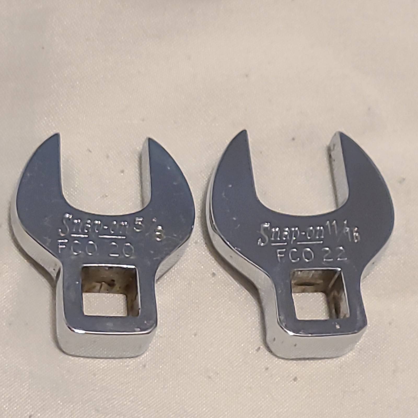 SNAP-ON 11PC CROWS FOOT (SAE) FCO12-32 CROWSFOOT FEET