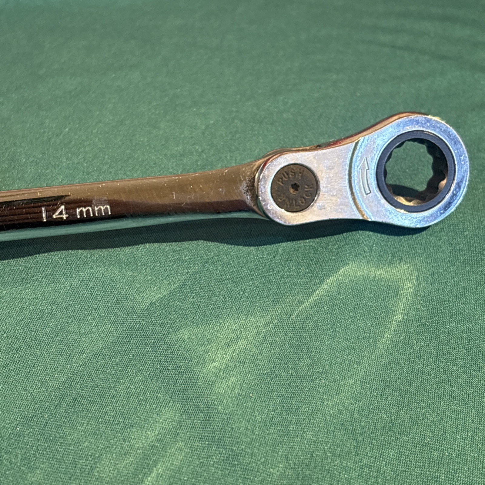 Matco Tools Ribxlm1314Double Box End Locking Ratcheting Wrench 13mm 14mm
