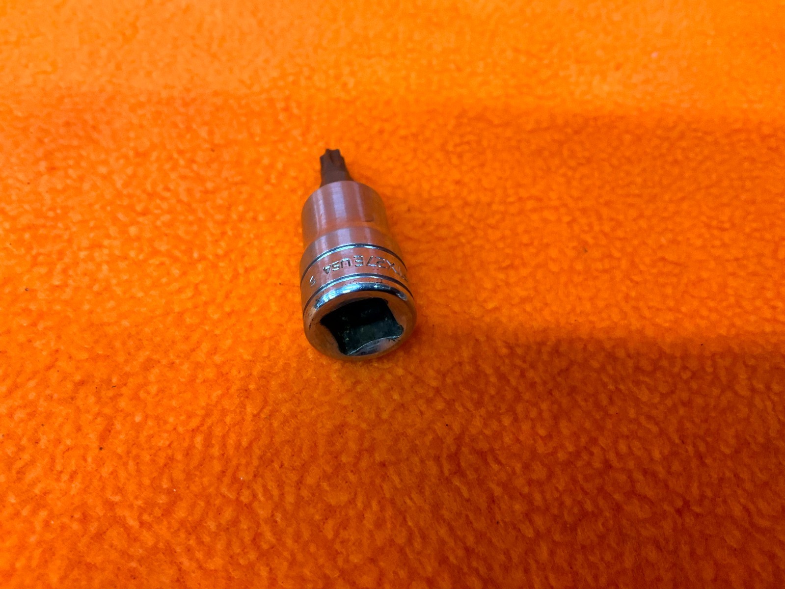 Snap-on Tool 3/8″ Drive Torx Chrome Bit Socket Metric T27 FTX27E NEW BIT