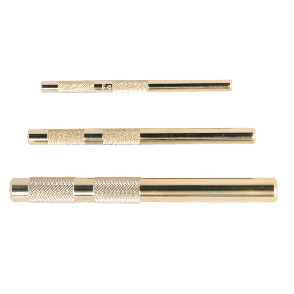 Set of 3 Brass Drift Punch Set 3/8″ to 3/4″ Replace 61360 For Car Repairs