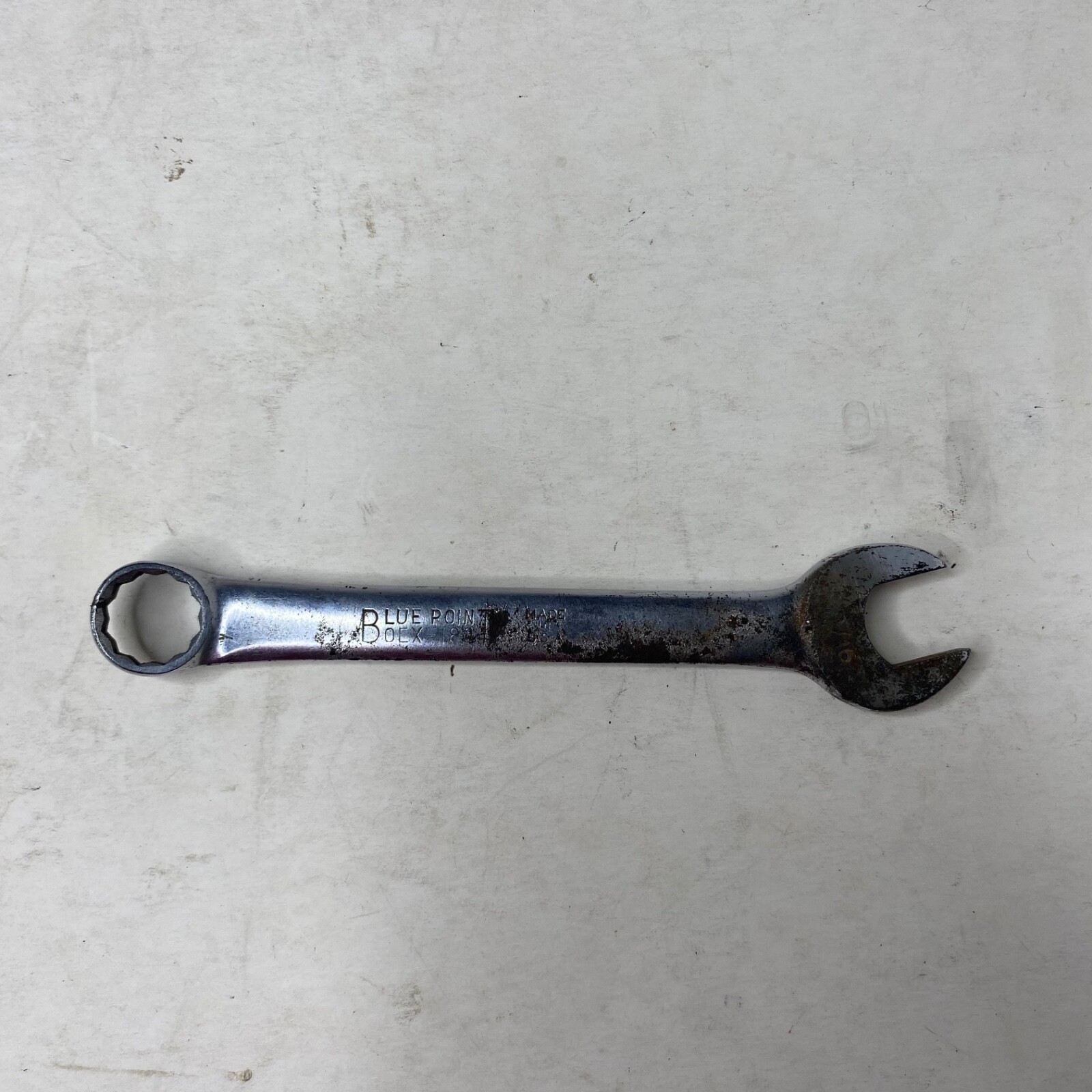 Blue-Point Lot OEX20 5/8″, + OEX-180 9/1 12-point Combination Chrome Wrench USA