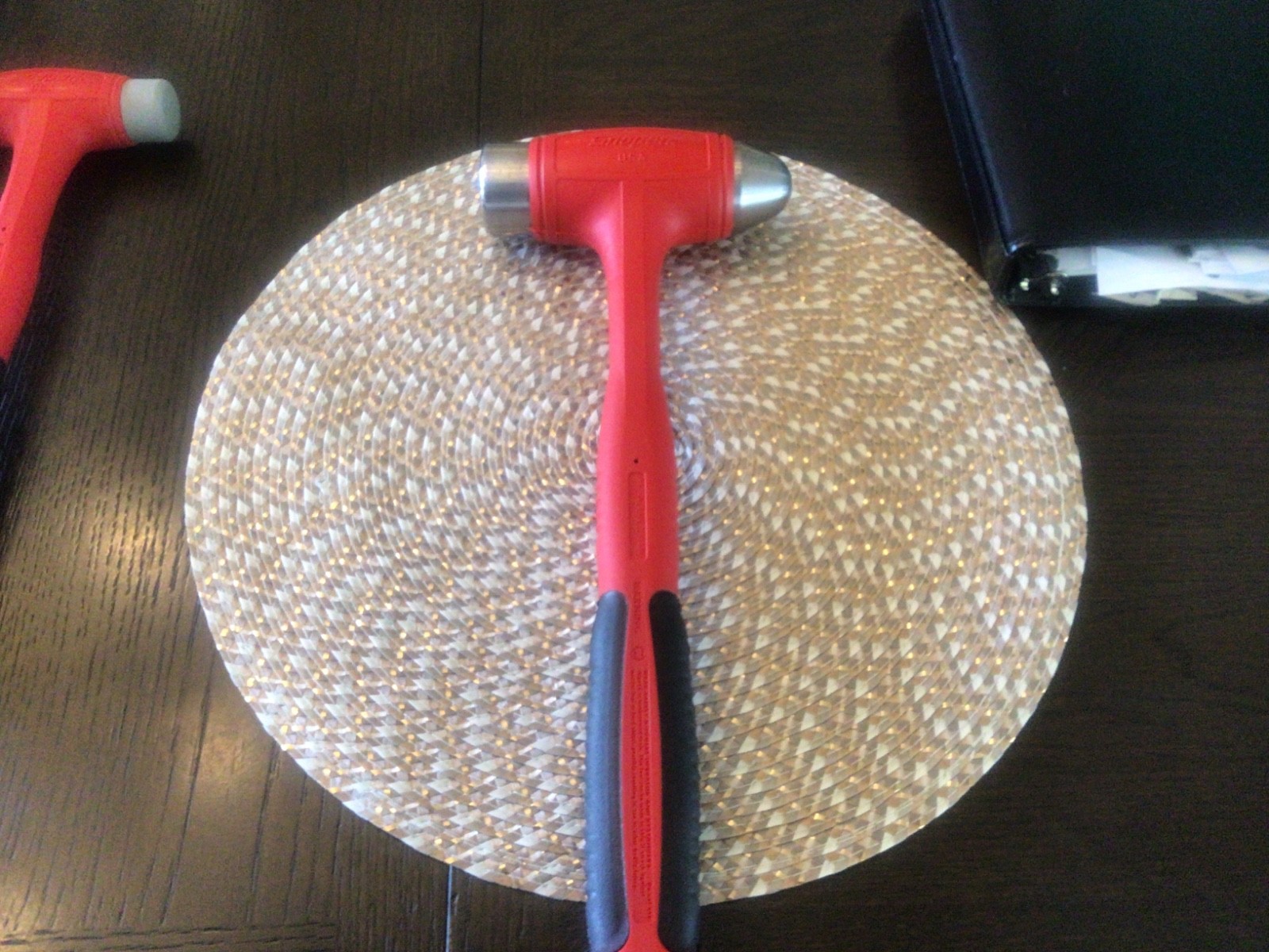 Snap-on Tools Red 40oz / 1125g Soft Grip Dead Blow Hammer HBBD40r