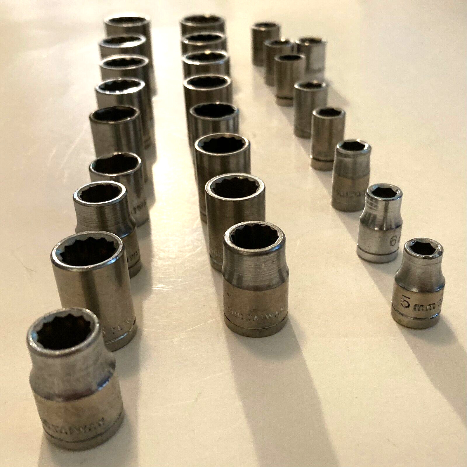 Lot of 26 Sockets-Unbranded Assortment. See Item Description & Photos