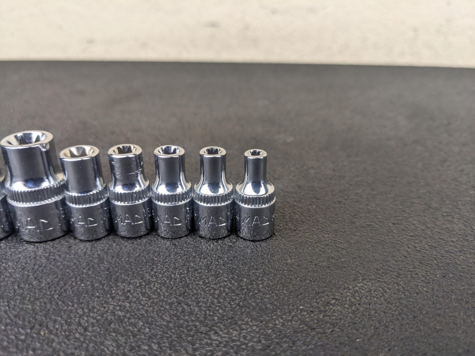 #bp435 MAC Tools NEW SMXVE11B 11 Piece Inverted Star Socket Set