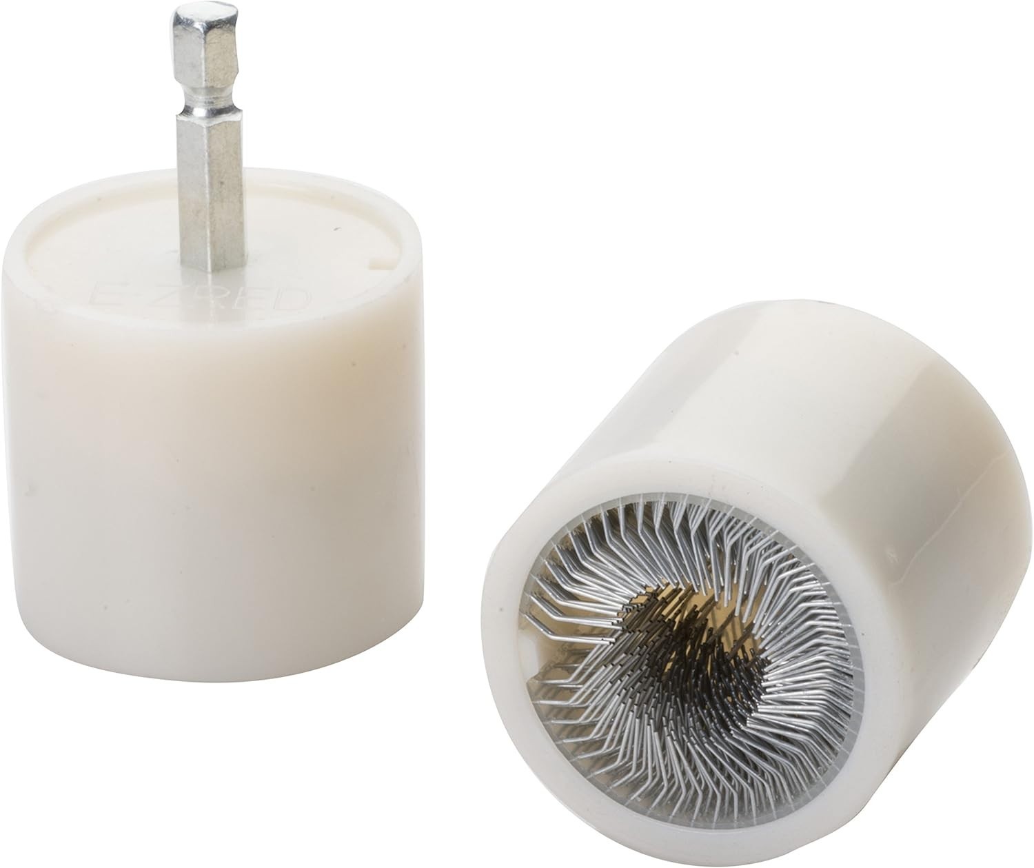 Silver Handheld Battery Cleaner – Quick Disconnect Design for Group 31 Terminals