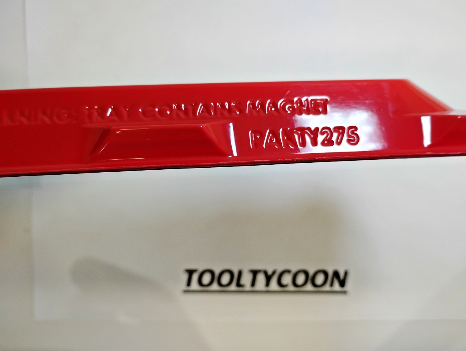 Snap-On Tools NEW MAGNETIC Try RED For KIT # 110ETMAY Tray Only PAKTY275
