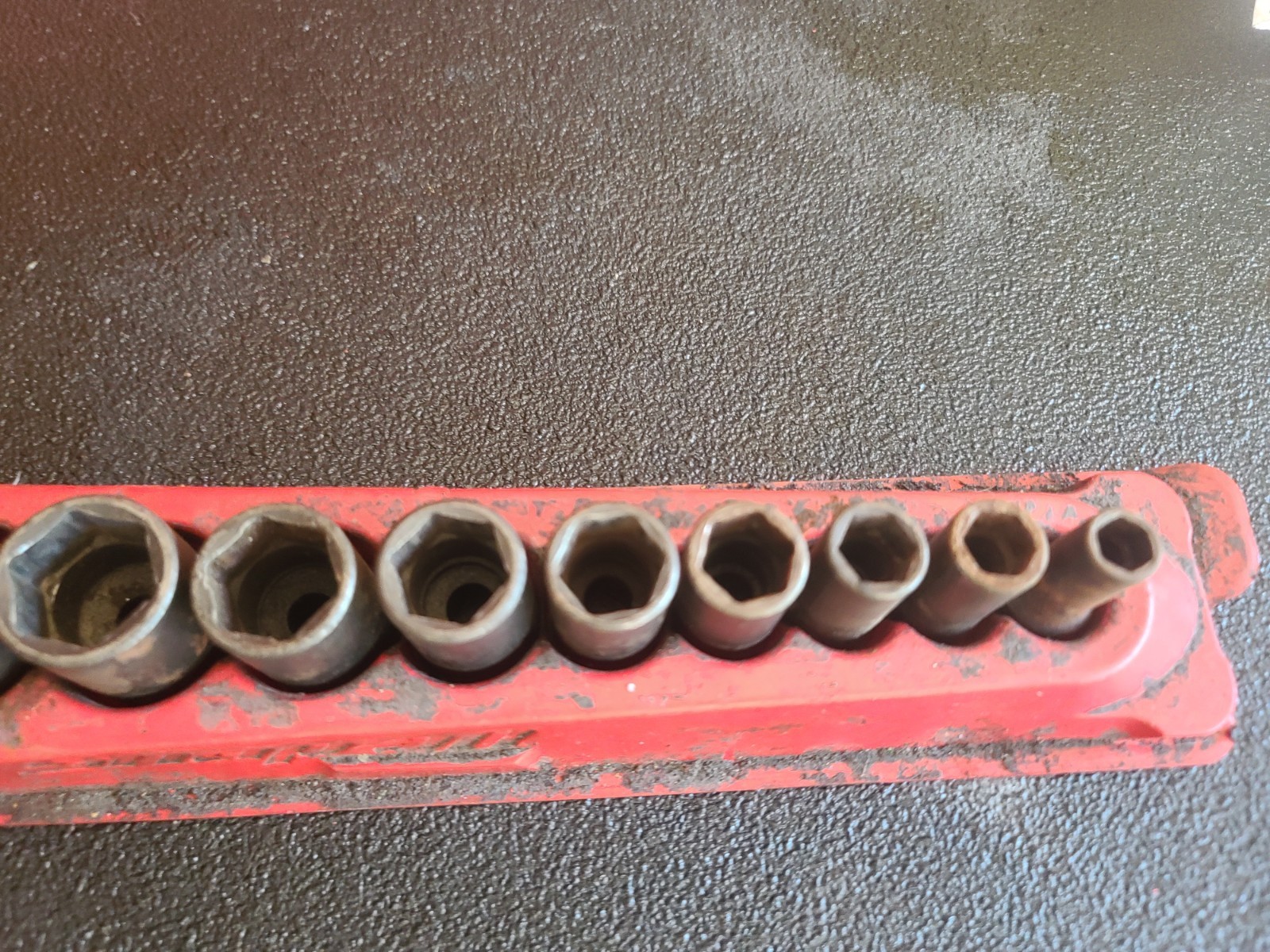 Snap-on Tools Semi Deep Impact Socket 10pc Set 6 pt 3/8″ Drive 5/16-7/8″