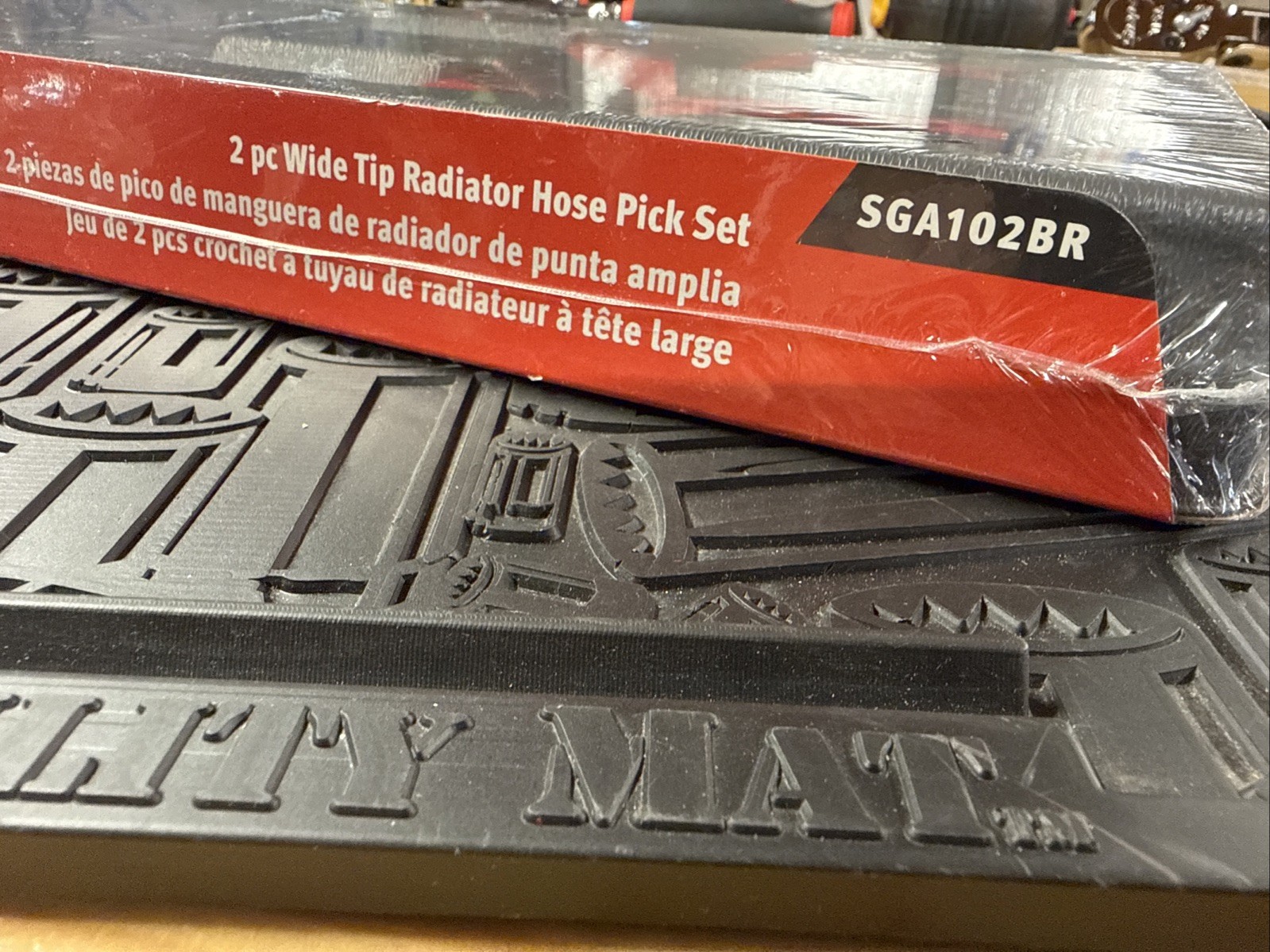 NEW Snap-on SGA102BR RED Instinct Soft Grip Wide Tip Radiator Hose Pick Set