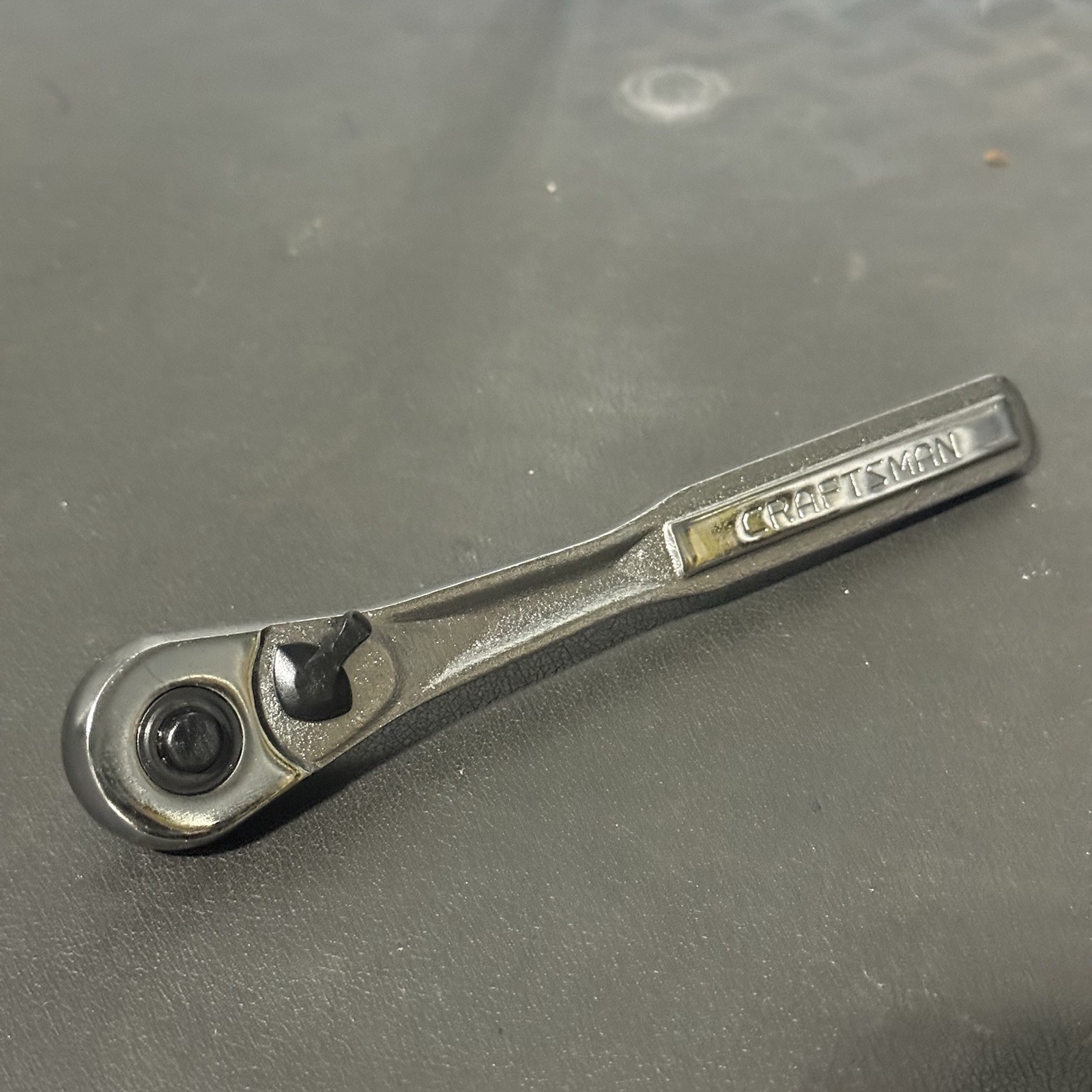 Craftsman 3/8″ Drive Quick Release Ratchet, made USA, NOS (sticker) – PN 44811