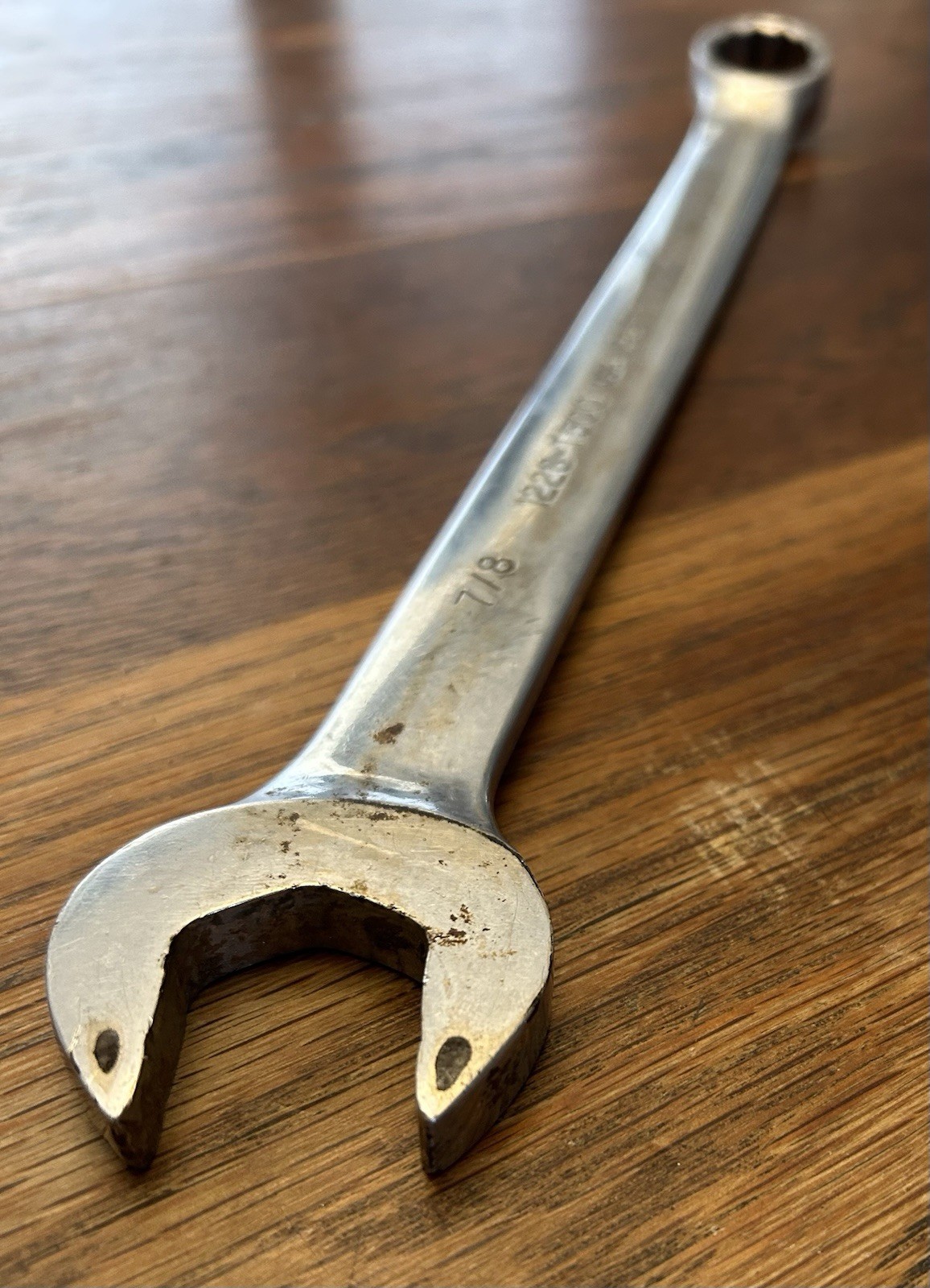 Proto 7/8″ Combination Wrench 12-Point SAE Anti-Slip Design ASD USA Made Satin