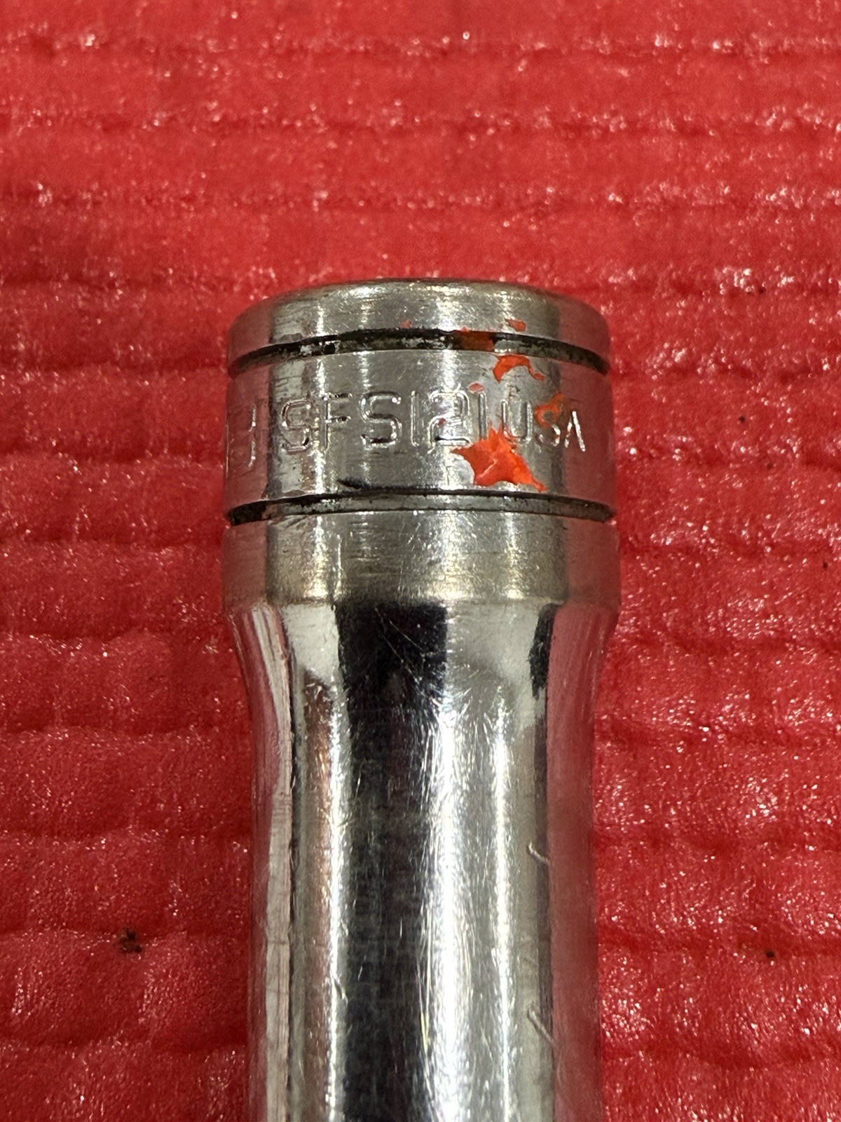 Snap On 3/8” Drive 3/8” Standard Deep 6 Point Chrome Socket SFS121, USA Made